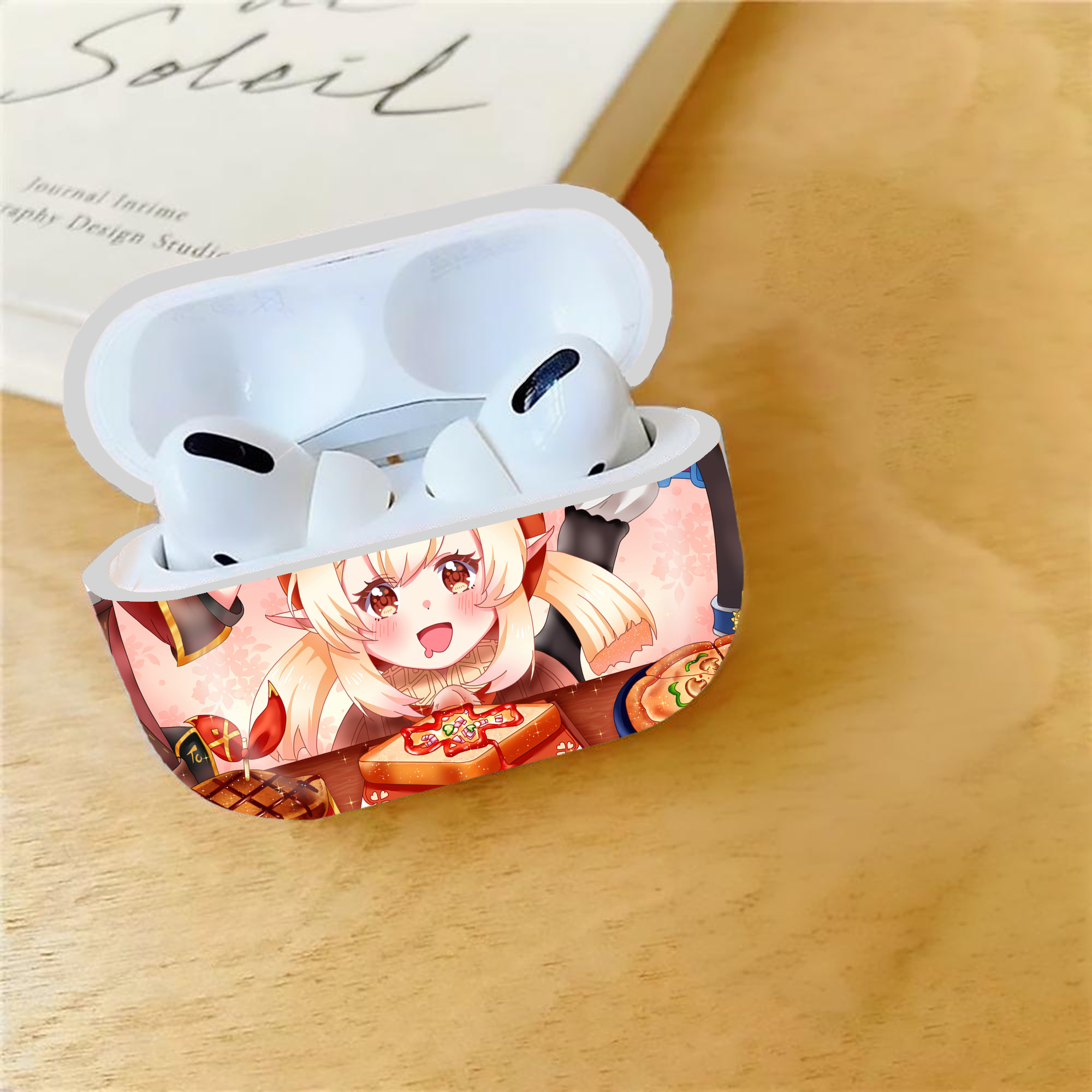 げんし神 genshin 【AirPods Pro用】ハードシェル保護ケース 耐衝撃・防指紋・カラビナ付き商品仕様