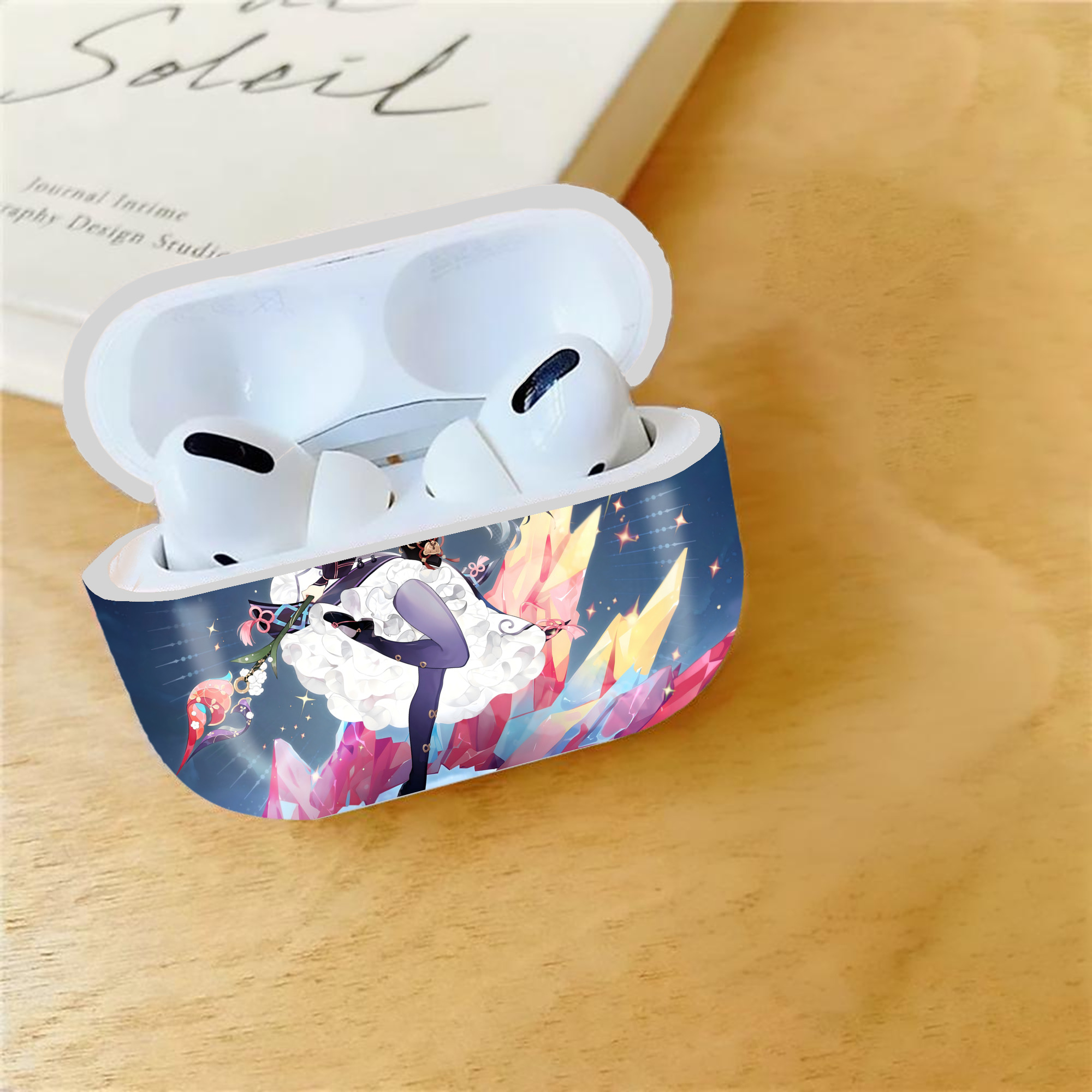 げんし神 genshin 【AirPods Pro用】ハードシェル保護ケース 耐衝撃・防指紋・カラビナ付き商品仕様