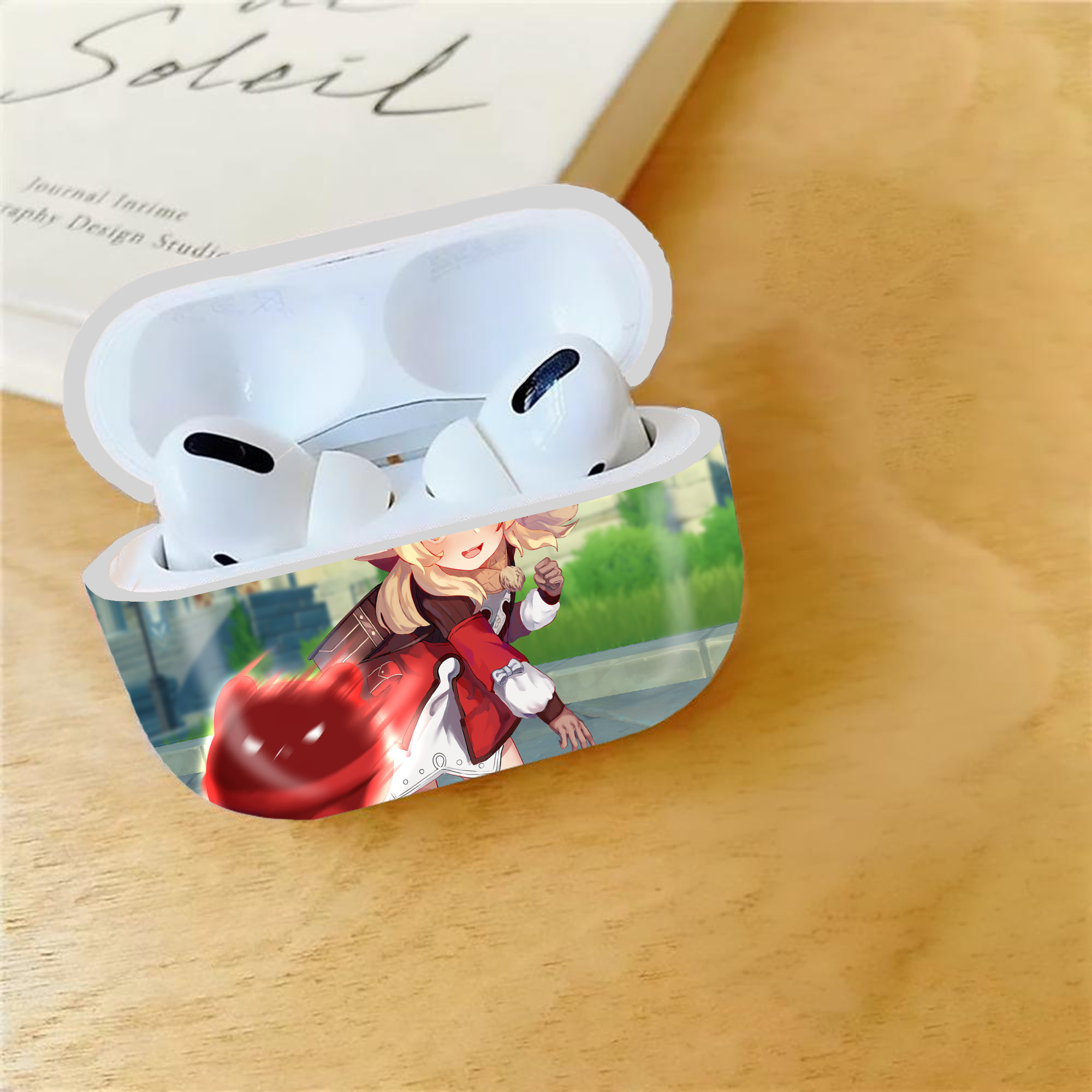 げんし神 genshin 【AirPods Pro用】ハードシェル保護ケース 耐衝撃・防指紋・カラビナ付き商品仕様