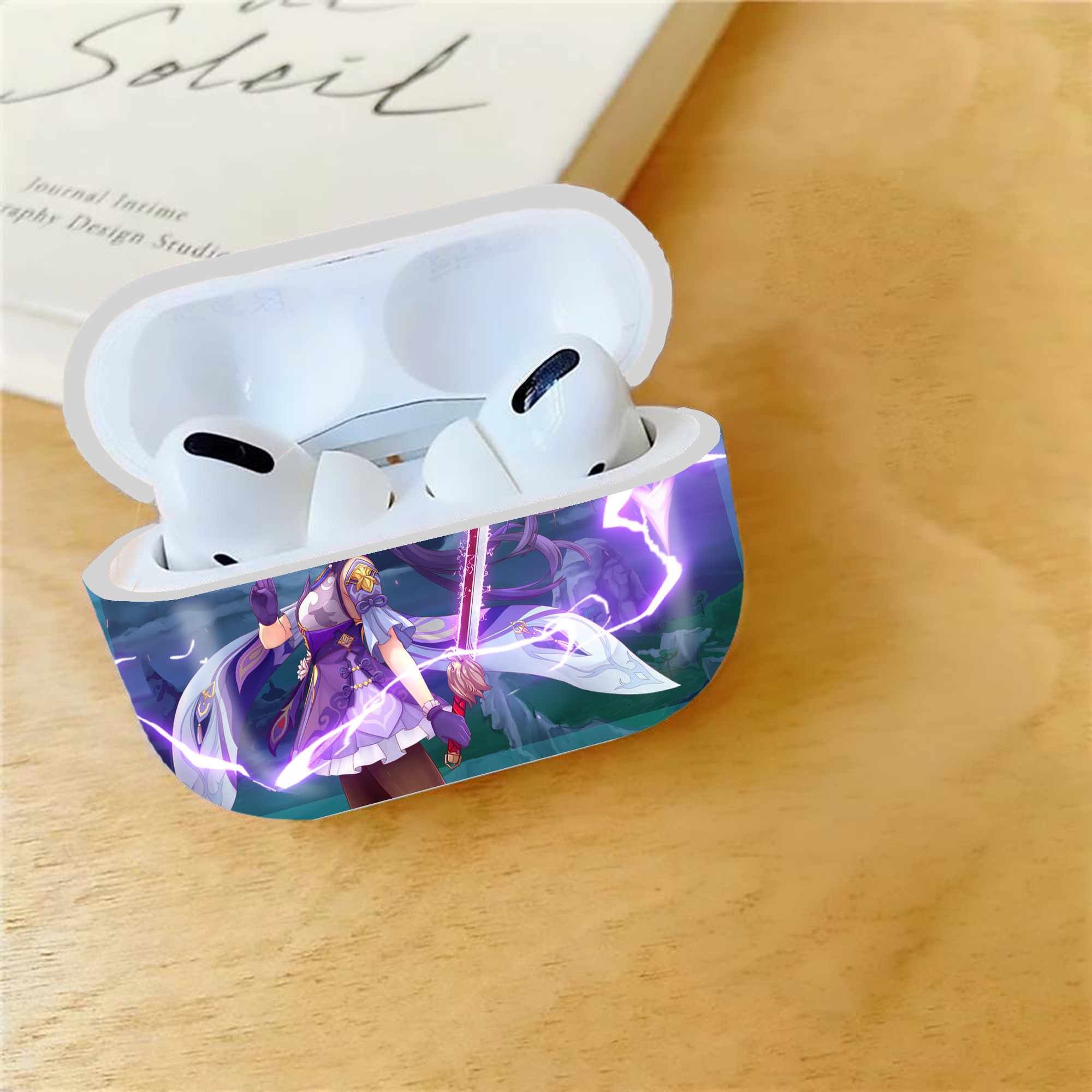 げんし神 genshin 【AirPods Pro用】ハードシェル保護ケース 耐衝撃・防指紋・カラビナ付き商品仕様