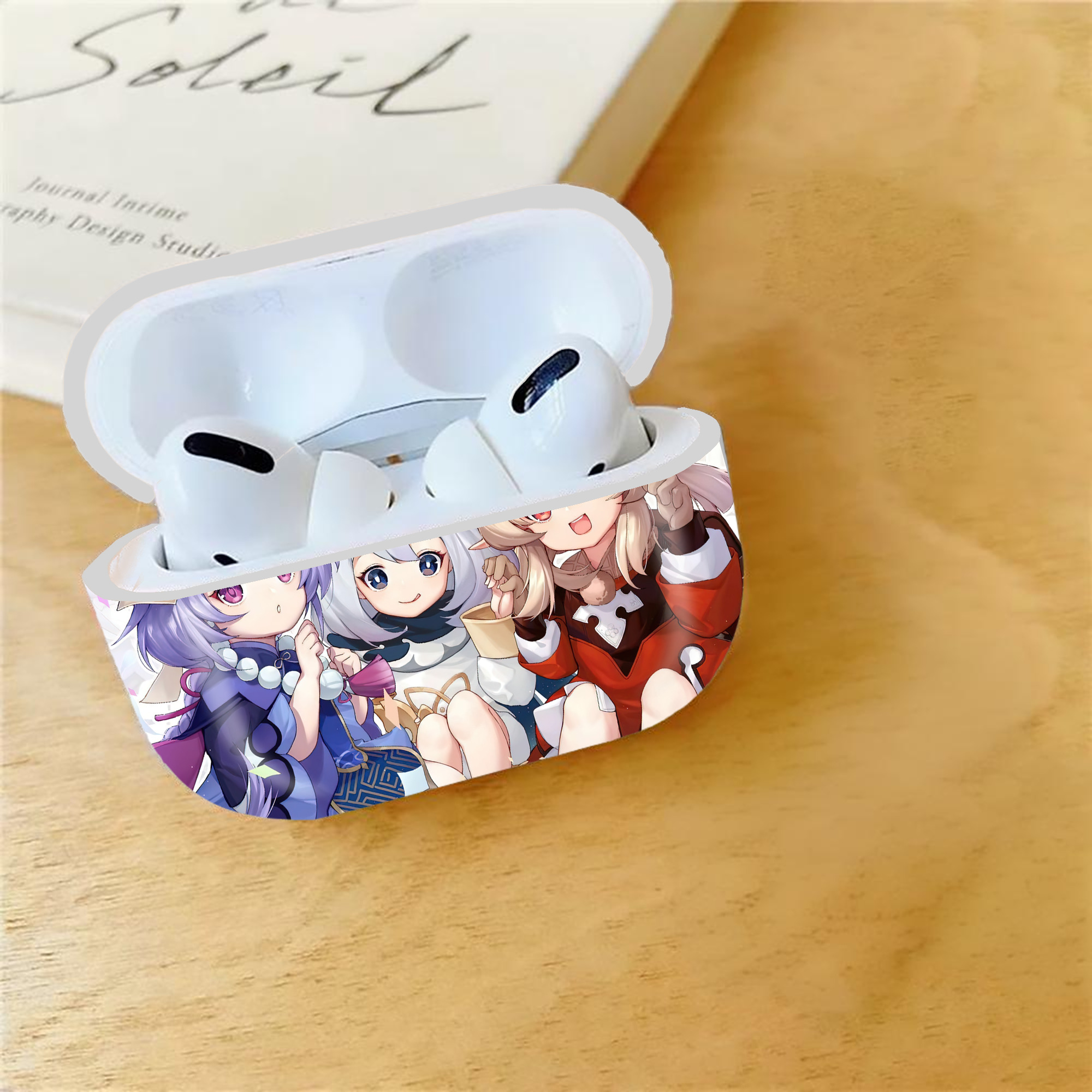 げんし神 genshin 【AirPods Pro用】ハードシェル保護ケース 耐衝撃・防指紋・カラビナ付き商品仕様