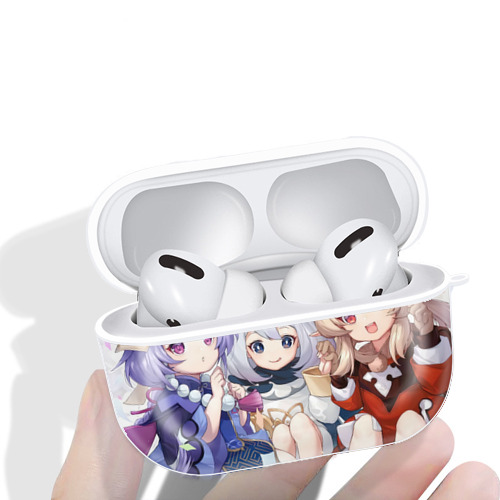 げんし神 genshin 【AirPods Pro用】ハードシェル保護ケース 耐衝撃・防指紋・カラビナ付き商品仕様