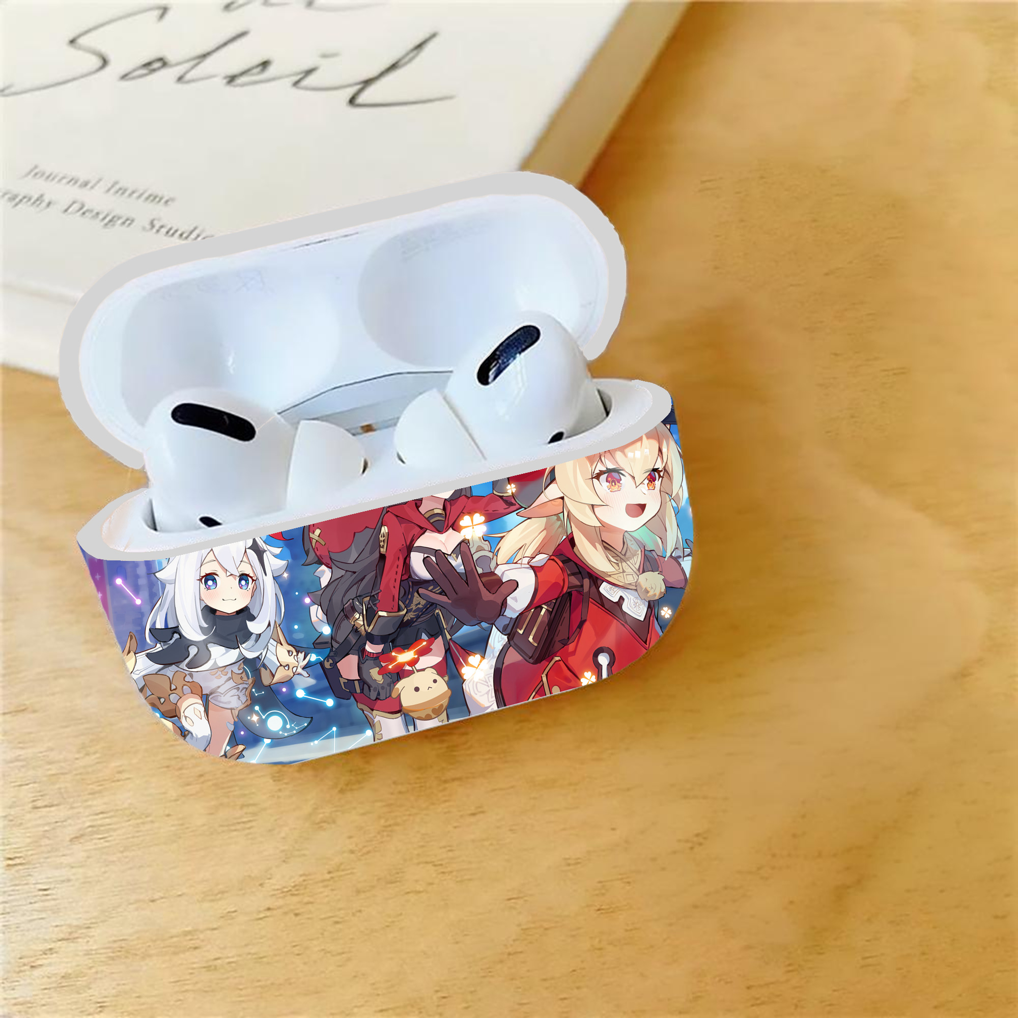 げんし神 genshin 【AirPods Pro用】ハードシェル保護ケース 耐衝撃・防指紋・カラビナ付き商品仕様