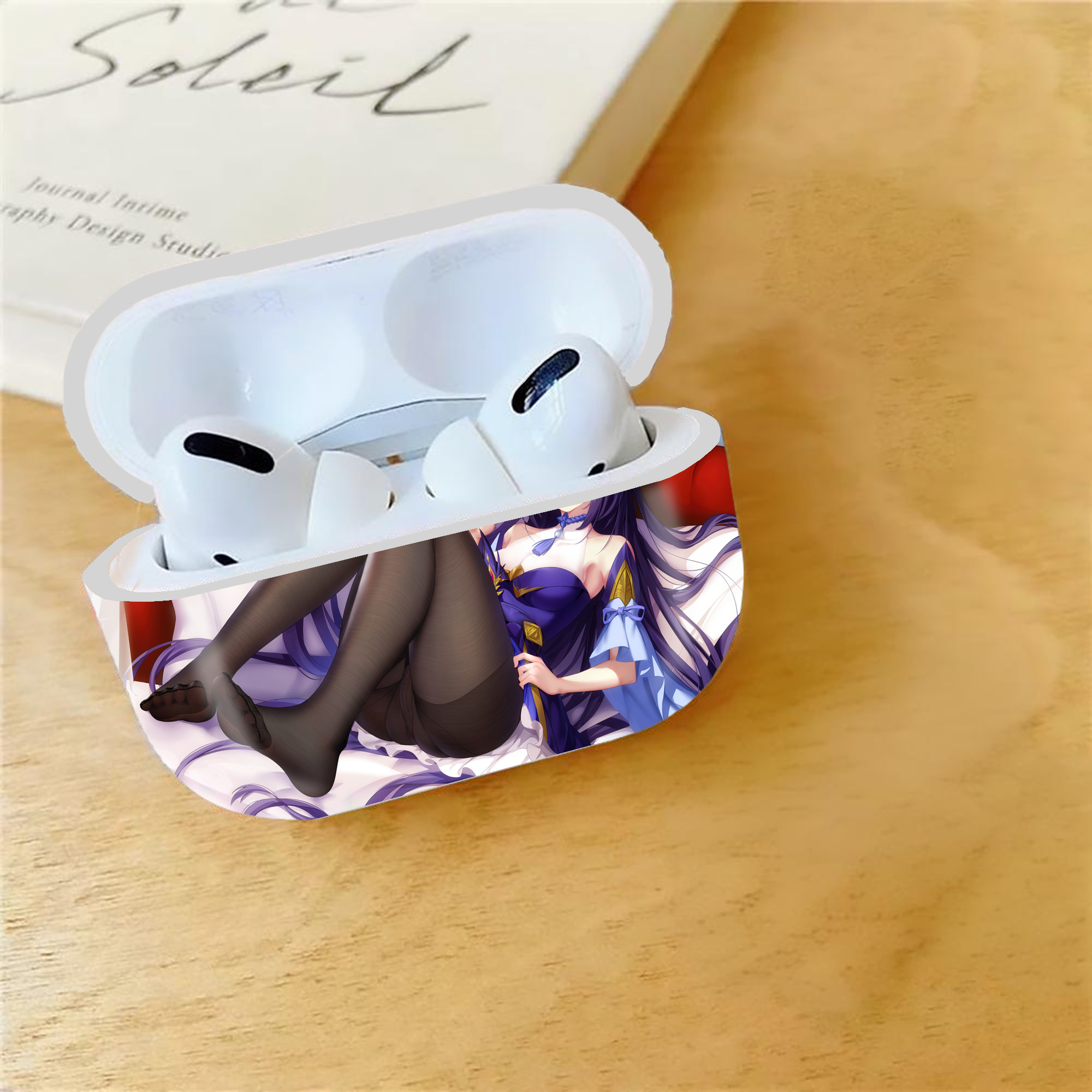 げんし神 genshin 【AirPods Pro用】ハードシェル保護ケース 耐衝撃・防指紋・カラビナ付き商品仕様