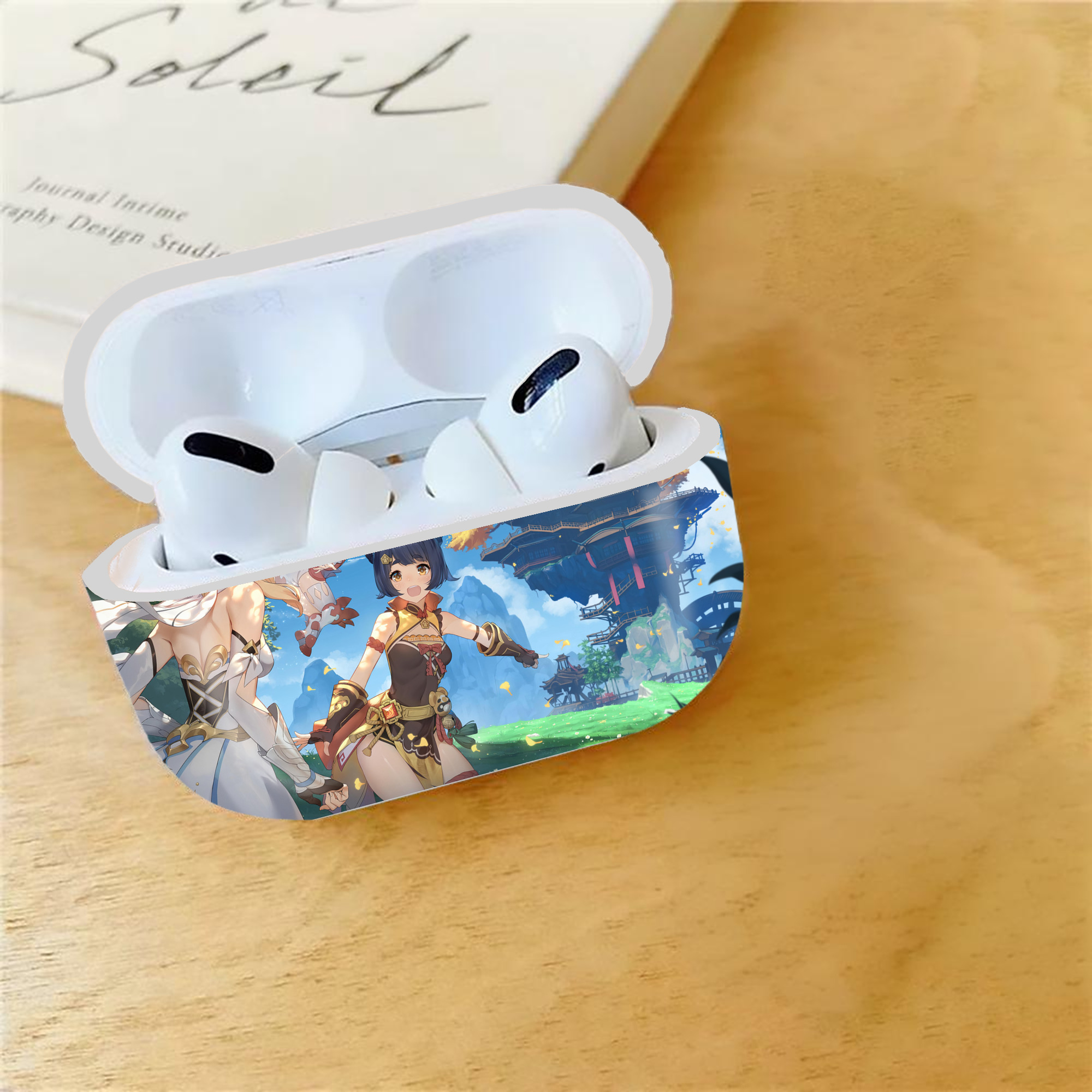 げんし神 genshin 【AirPods Pro用】ハードシェル保護ケース 耐衝撃・防指紋・カラビナ付き商品仕様