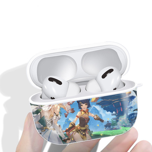 げんし神 genshin 【AirPods Pro用】ハードシェル保護ケース 耐衝撃・防指紋・カラビナ付き商品仕様