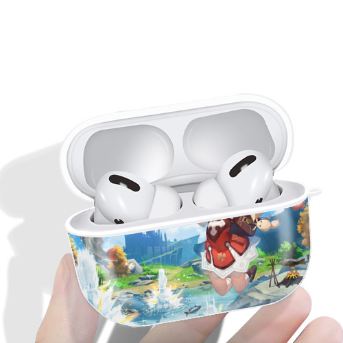 げんし神 genshin 【AirPods Pro用】ハードシェル保護ケース 耐衝撃・防指紋・カラビナ付き商品仕様