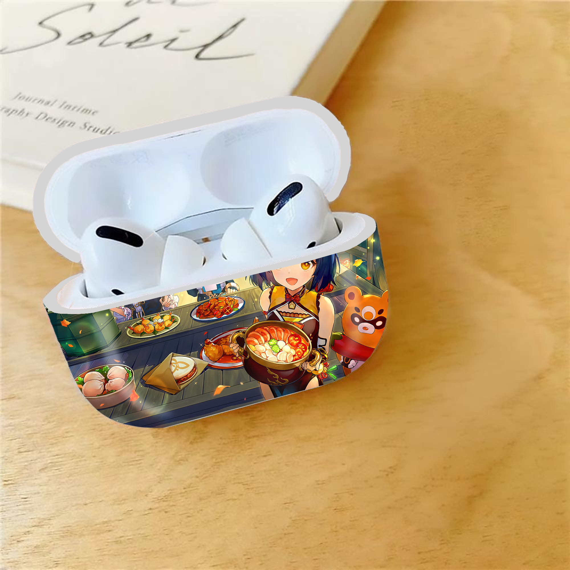 げんし神 genshin 【AirPods Pro用】ハードシェル保護ケース 耐衝撃・防指紋・カラビナ付き商品仕様
