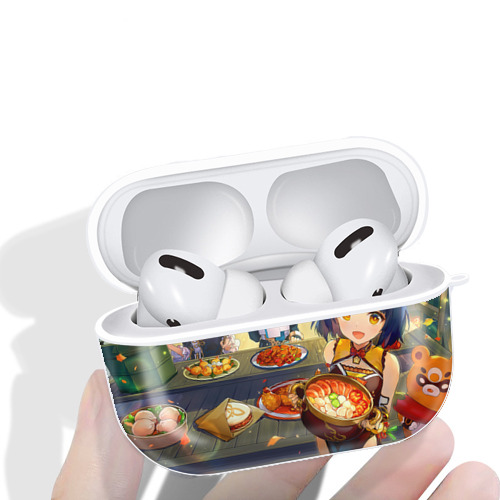 げんし神 genshin 【AirPods Pro用】ハードシェル保護ケース 耐衝撃・防指紋・カラビナ付き商品仕様