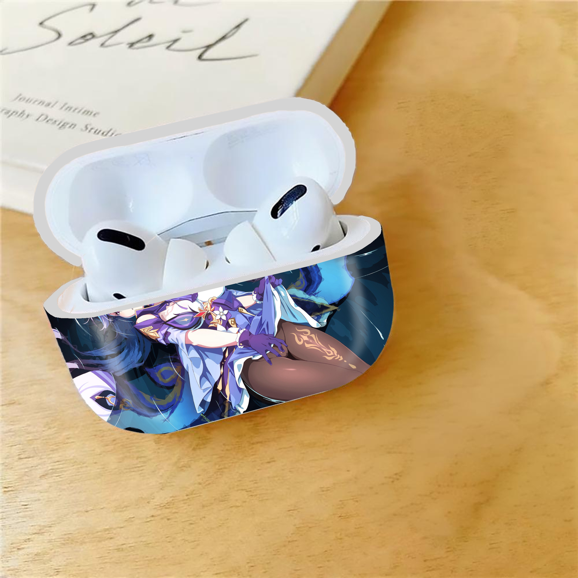 げんし神 genshin 【AirPods Pro用】ハードシェル保護ケース 耐衝撃・防指紋・カラビナ付き商品仕様