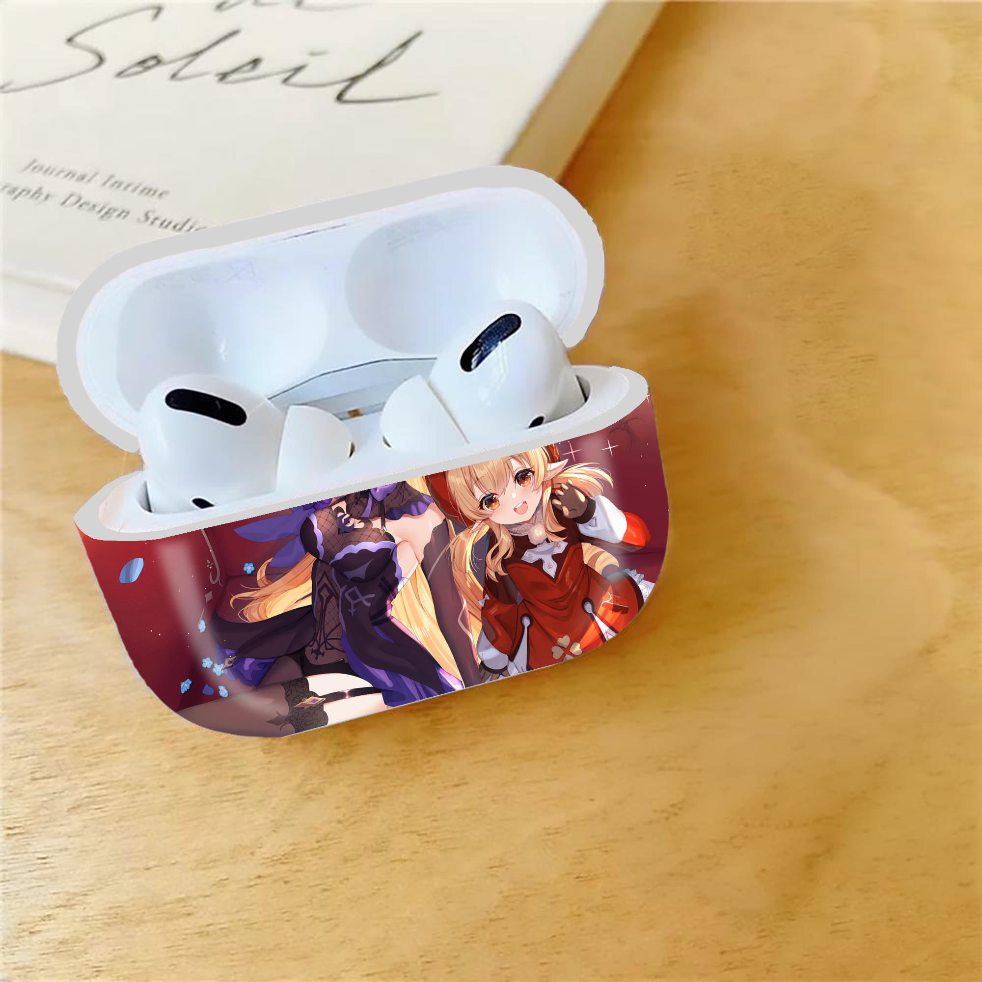 げんし神 genshin 【AirPods Pro用】ハードシェル保護ケース 耐衝撃・防指紋・カラビナ付き商品仕様