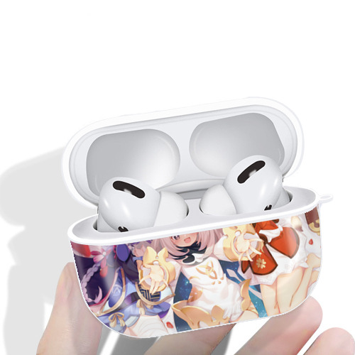 げんし神 genshin 【AirPods Pro用】ハードシェル保護ケース 耐衝撃・防指紋・カラビナ付き商品仕様