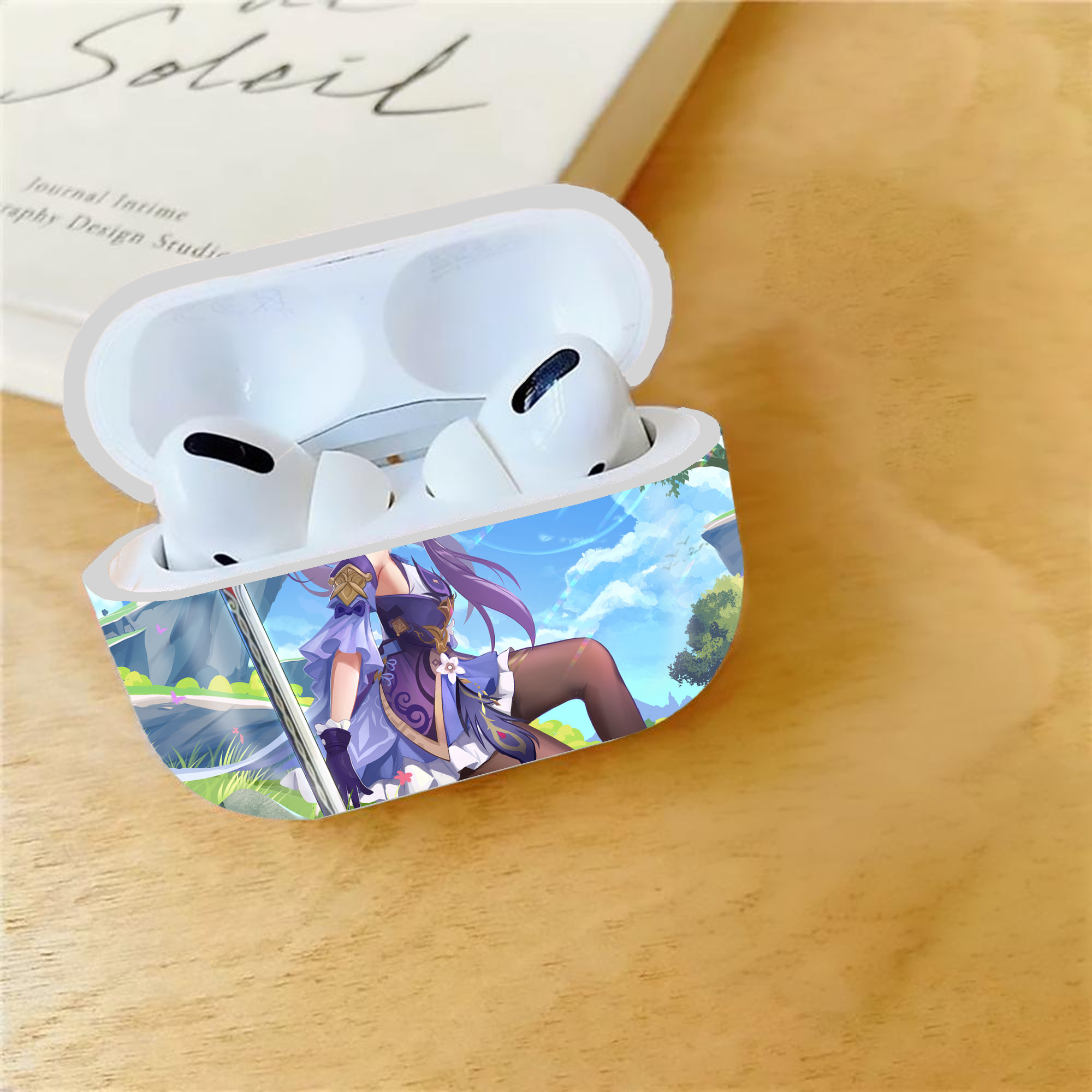 げんし神 genshin 【AirPods Pro用】ハードシェル保護ケース 耐衝撃・防指紋・カラビナ付き商品仕様