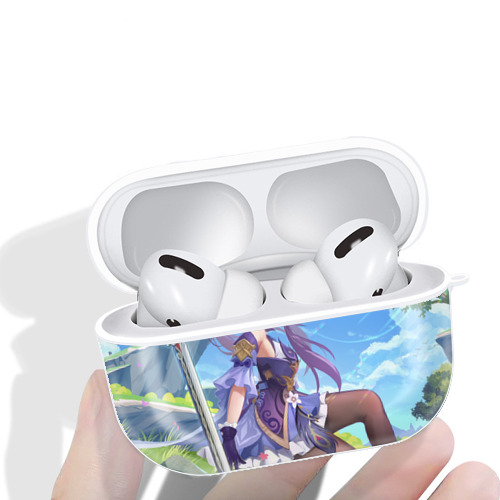 げんし神 genshin 【AirPods Pro用】ハードシェル保護ケース 耐衝撃・防指紋・カラビナ付き商品仕様