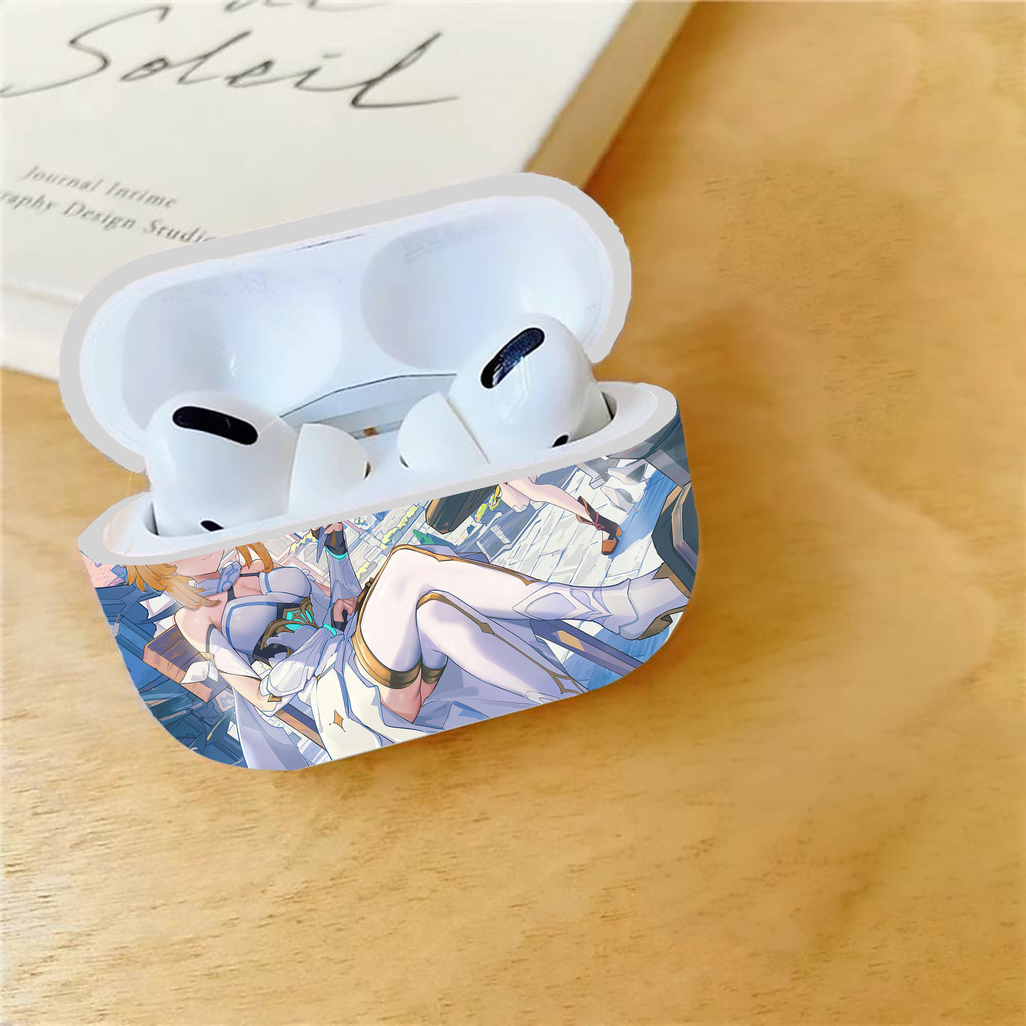 げんし神 genshin 【AirPods Pro用】ハードシェル保護ケース 耐衝撃・防指紋・カラビナ付き商品仕様