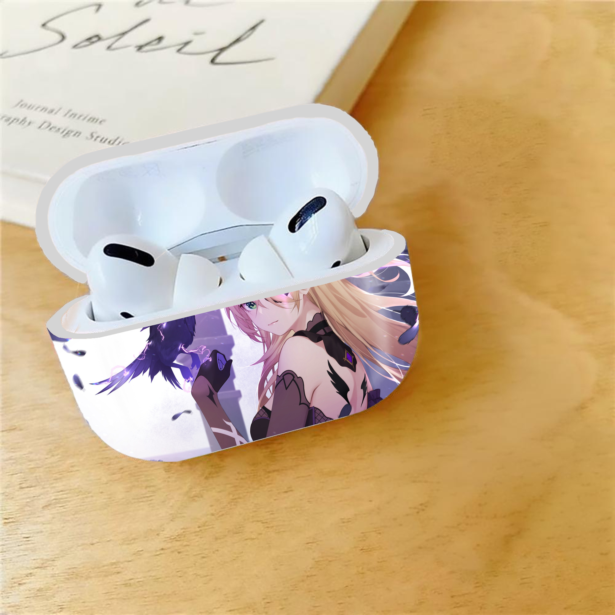 げんし神 genshin 【AirPods Pro用】ハードシェル保護ケース 耐衝撃・防指紋・カラビナ付き商品仕様