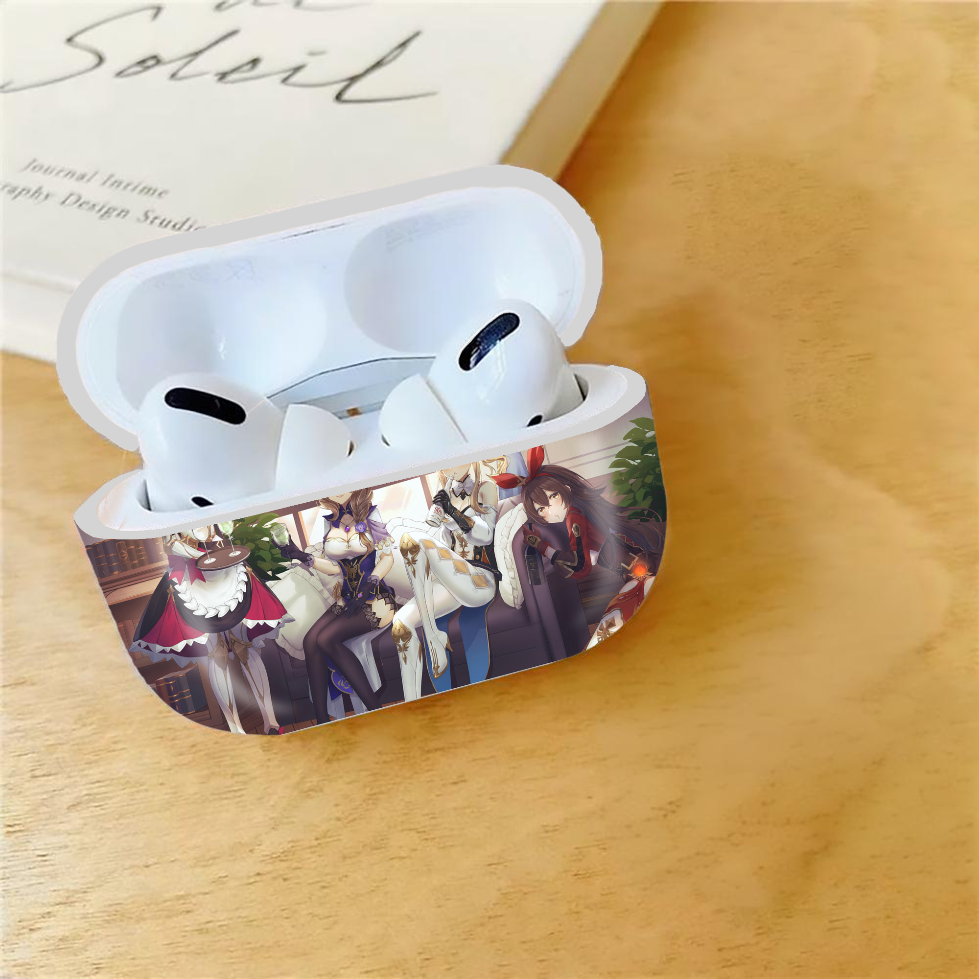 げんし神 genshin 【AirPods Pro用】ハードシェル保護ケース 耐衝撃・防指紋・カラビナ付き商品仕様