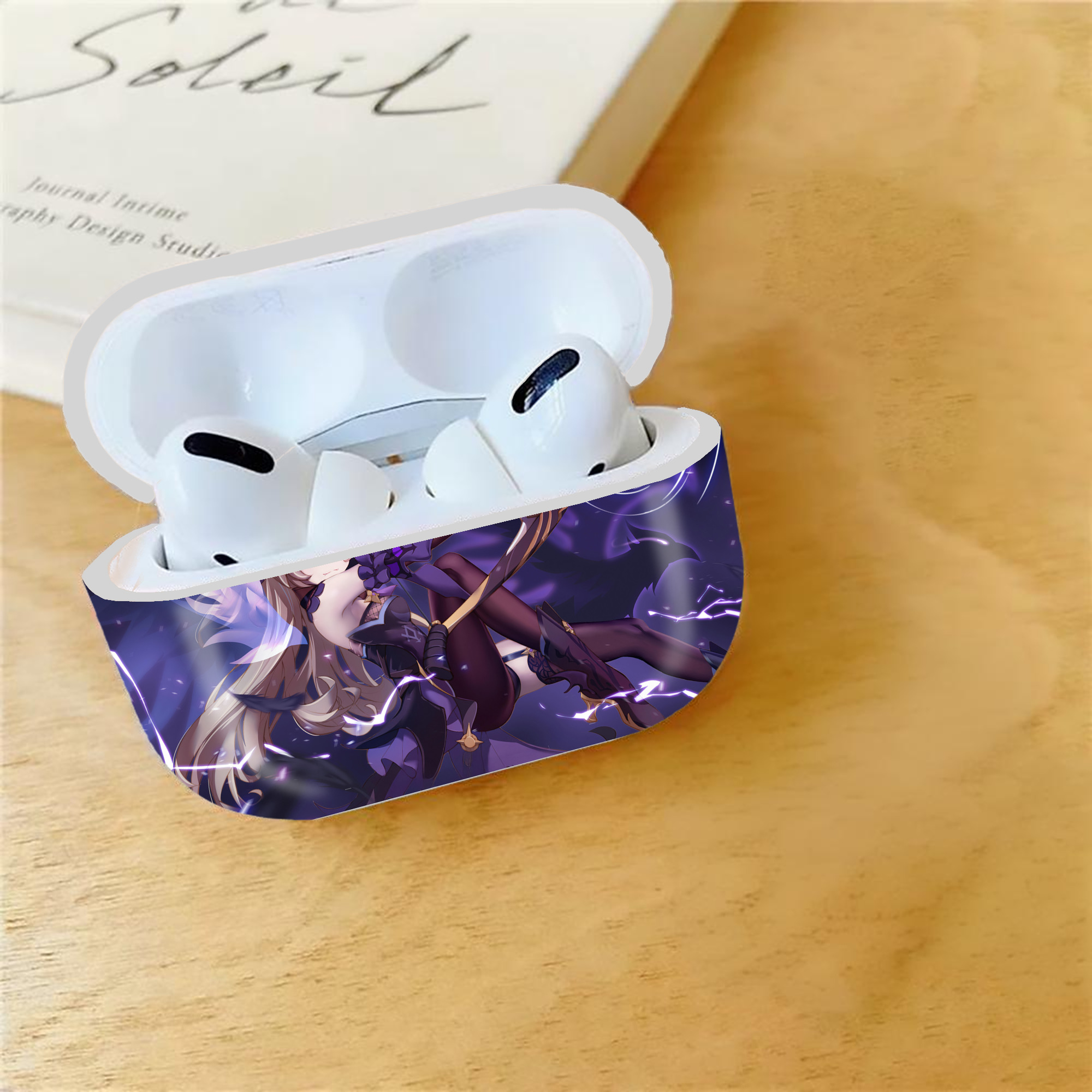 げんし神 genshin 【AirPods Pro用】ハードシェル保護ケース 耐衝撃・防指紋・カラビナ付き商品仕様