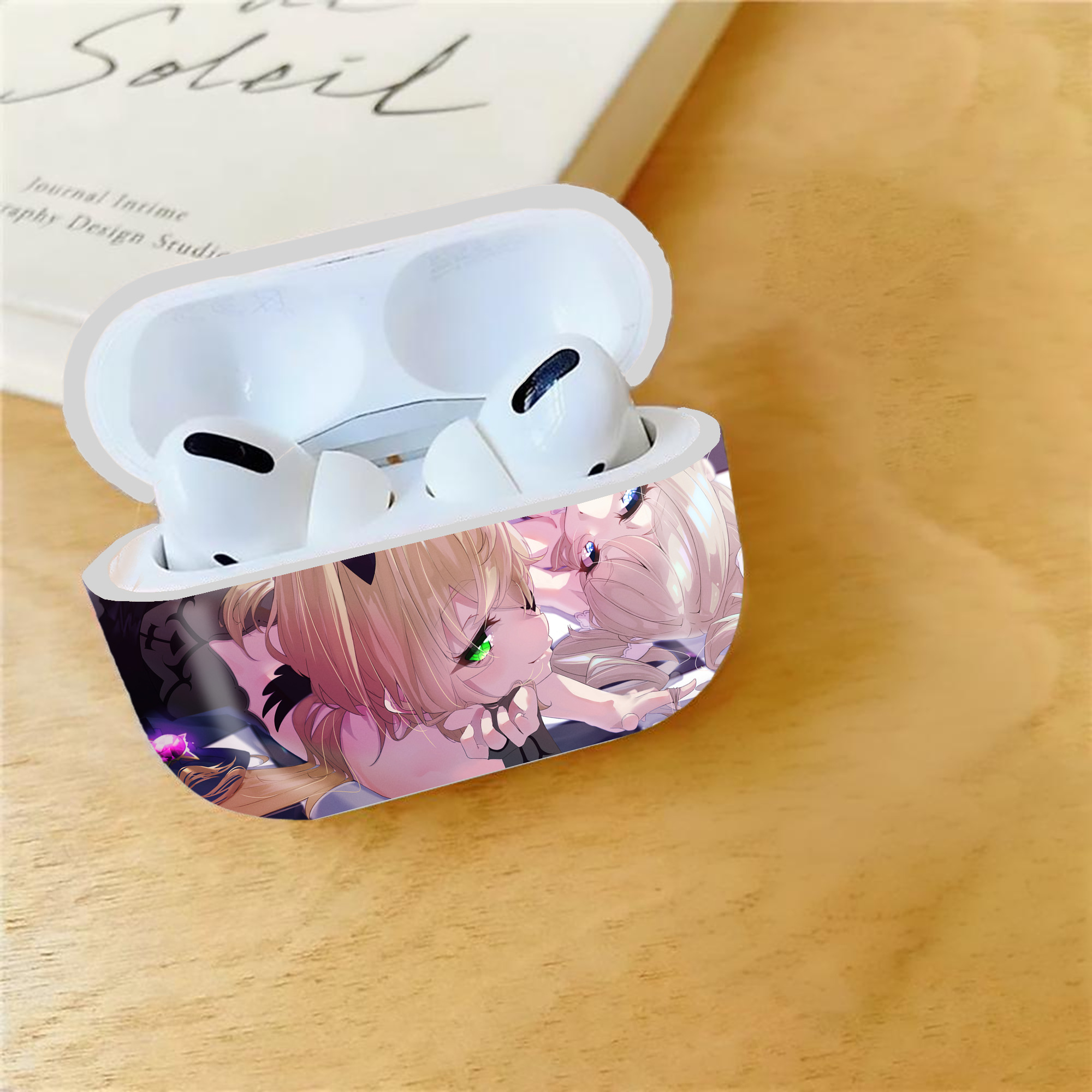 げんし神 genshin 【AirPods Pro用】ハードシェル保護ケース 耐衝撃・防指紋・カラビナ付き商品仕様