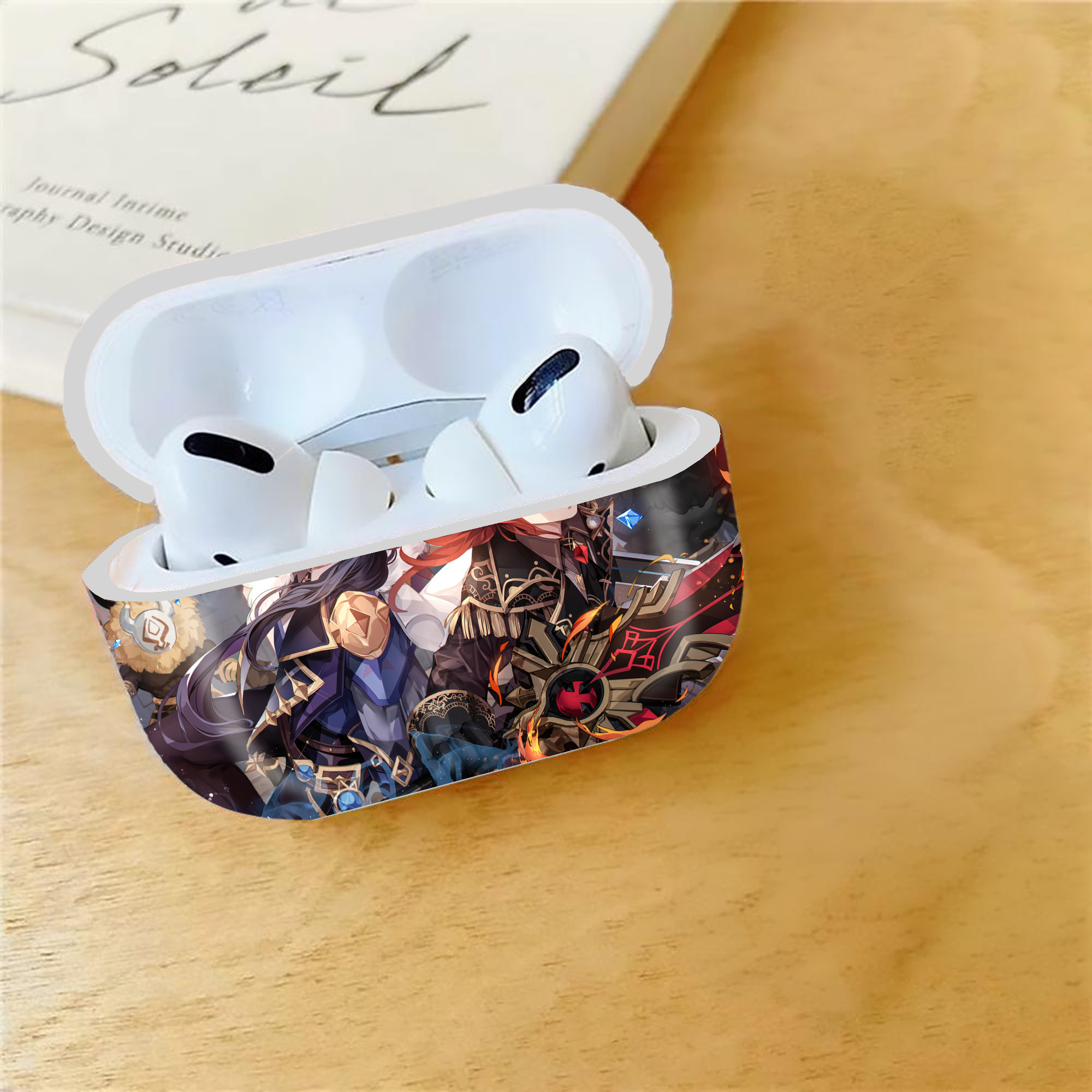 げんし神 genshin 【AirPods Pro用】ハードシェル保護ケース 耐衝撃・防指紋・カラビナ付き商品仕様