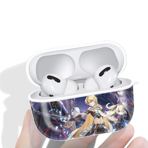 げんし神 genshin 【AirPods Pro用】ハードシェル保護ケース 耐衝撃・防指紋・カラビナ付き商品仕様