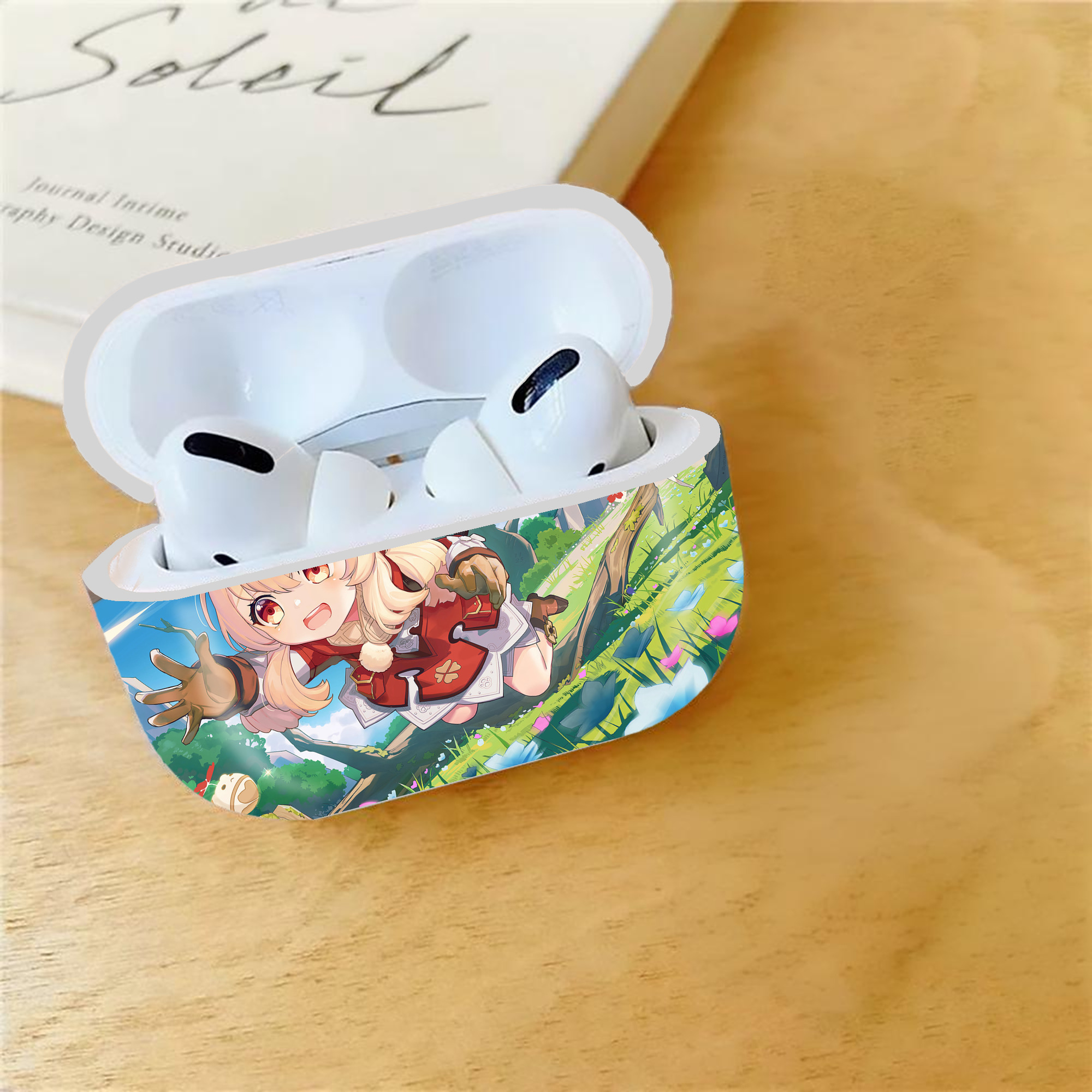 げんし神 genshin 【AirPods Pro用】ハードシェル保護ケース 耐衝撃・防指紋・カラビナ付き商品仕様