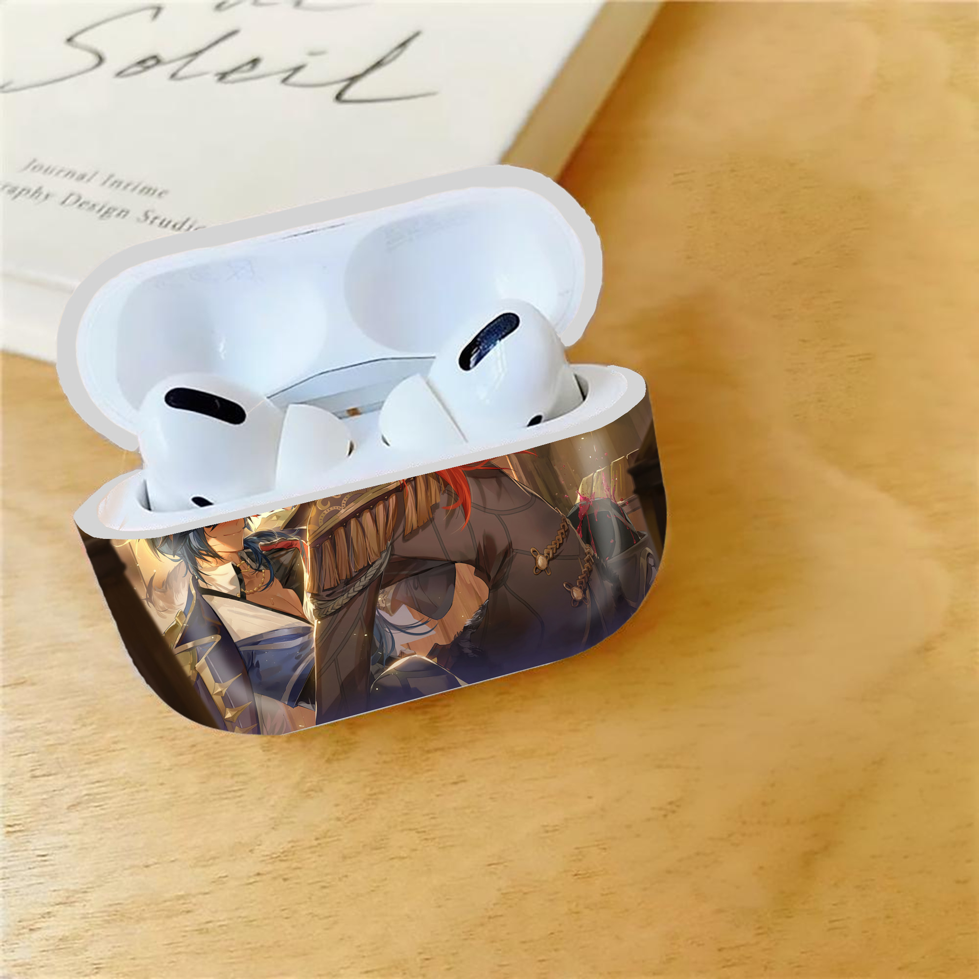 げんし神 genshin 【AirPods Pro用】ハードシェル保護ケース 耐衝撃・防指紋・カラビナ付き商品仕様