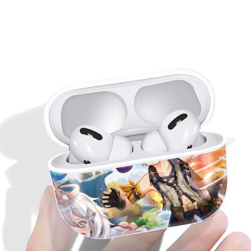げんし神 genshin 【AirPods Pro用】ハードシェル保護ケース 耐衝撃・防指紋・カラビナ付き商品仕様