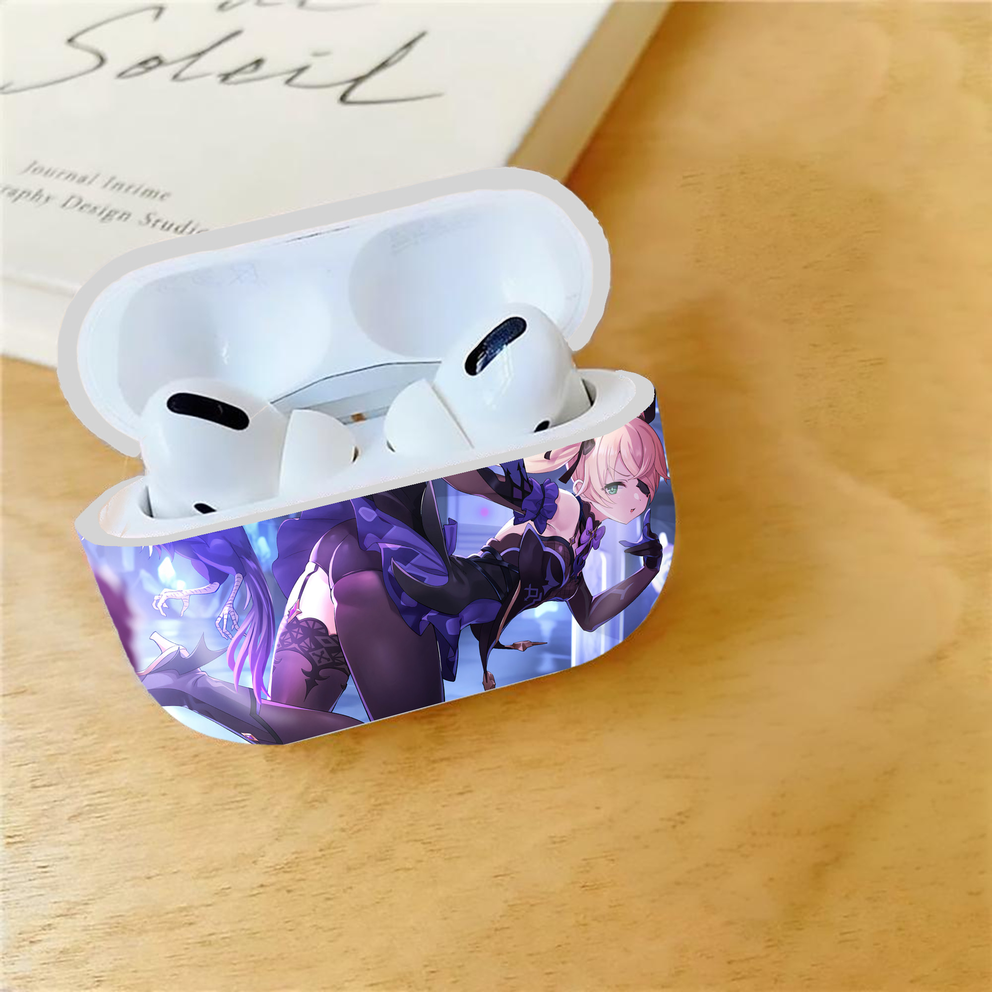 げんし神 genshin 【AirPods Pro用】ハードシェル保護ケース 耐衝撃・防指紋・カラビナ付き商品仕様