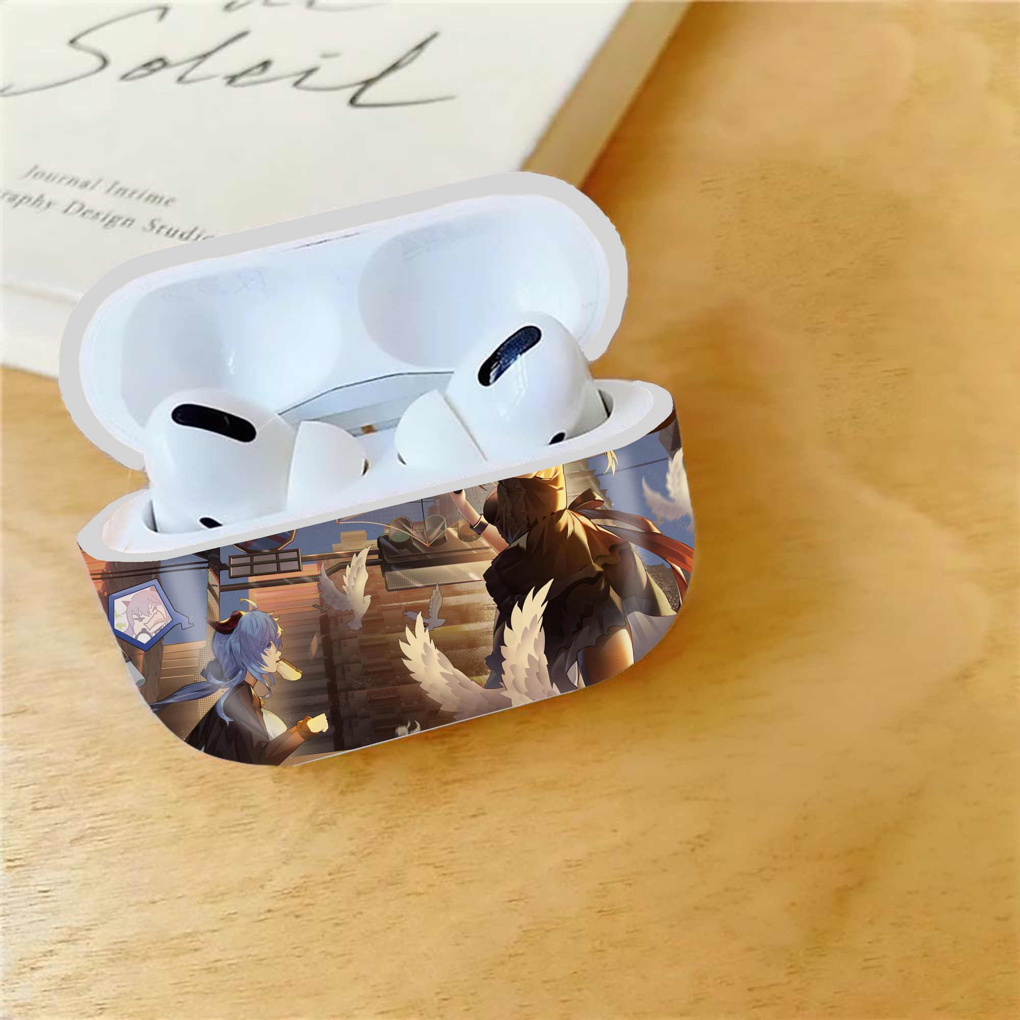 げんし神 genshin 【AirPods Pro用】ハードシェル保護ケース 耐衝撃・防指紋・カラビナ付き商品仕様