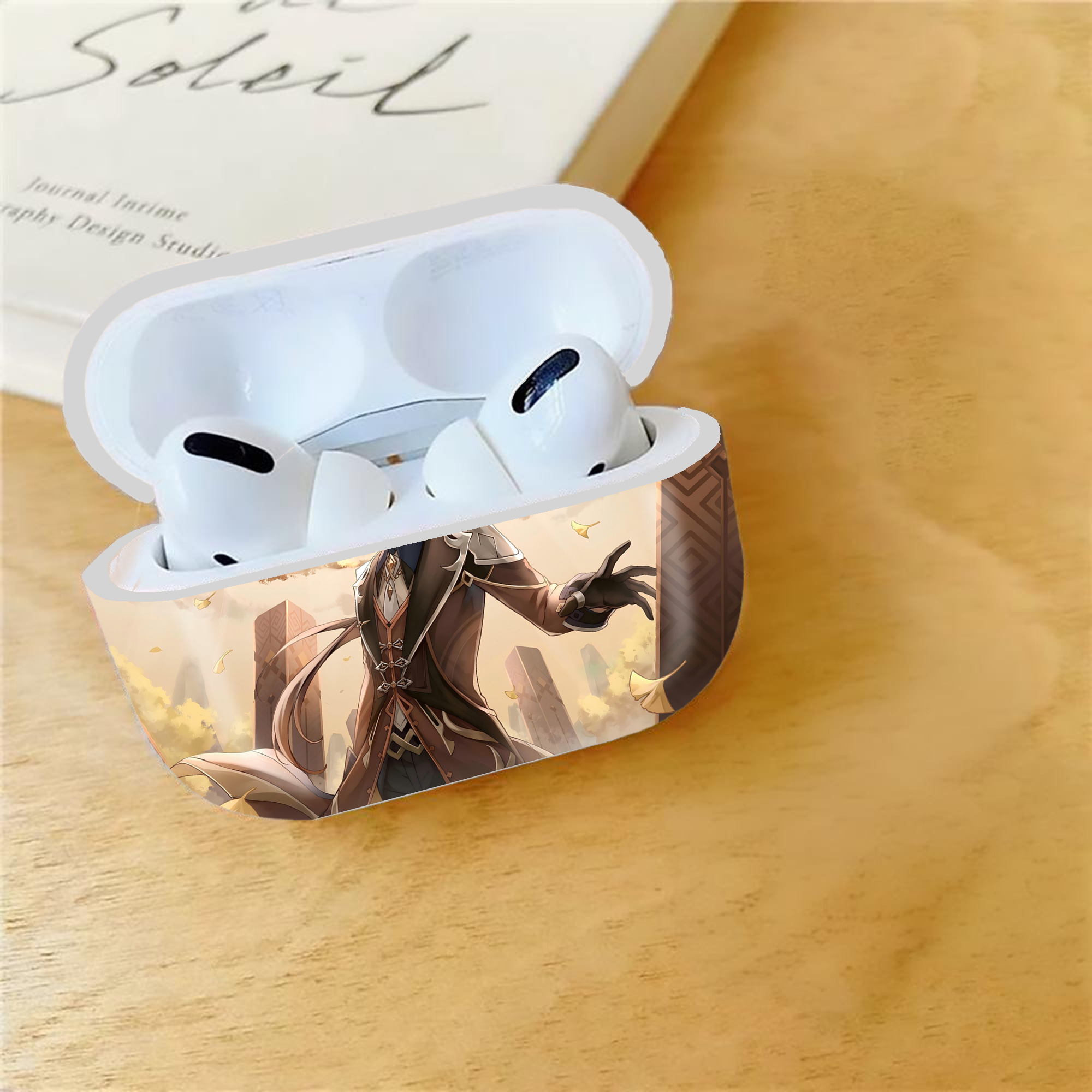 げんし神 genshin 【AirPods Pro用】ハードシェル保護ケース 耐衝撃・防指紋・カラビナ付き商品仕様