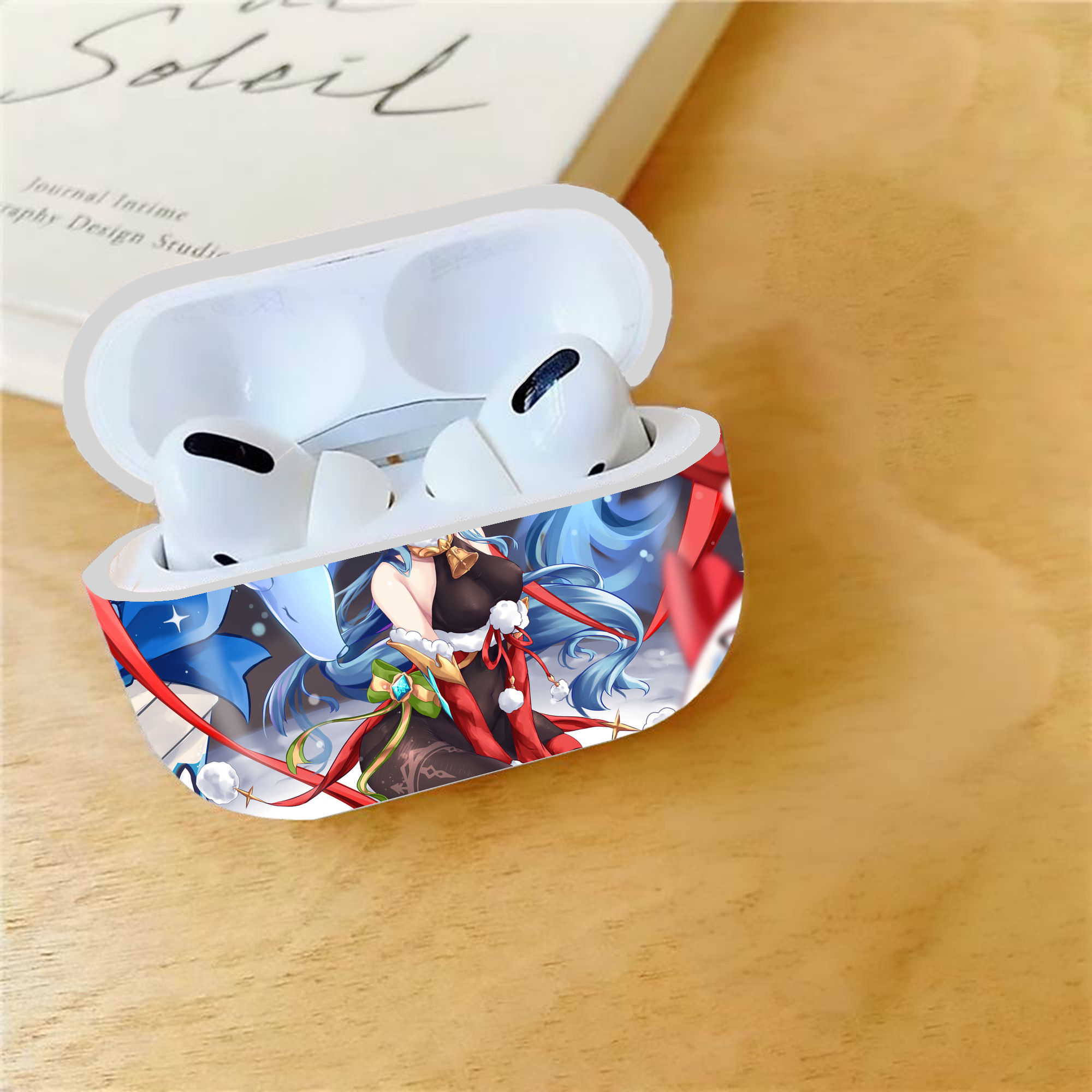 げんし神 genshin 【AirPods Pro用】ハードシェル保護ケース 耐衝撃・防指紋・カラビナ付き商品仕様