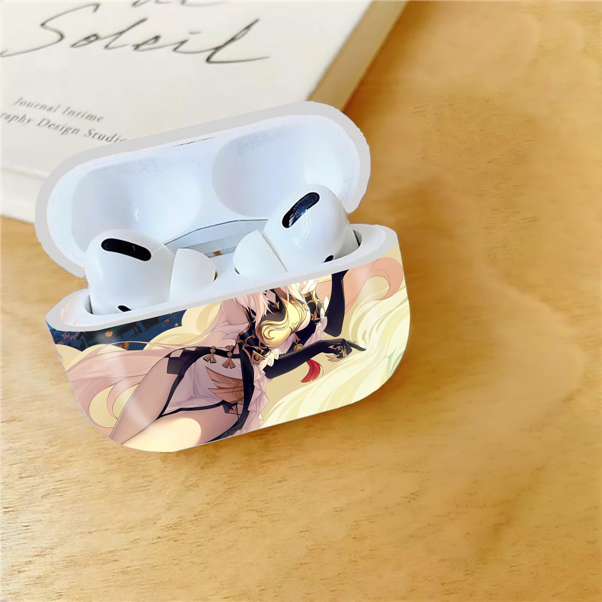 げんし神 genshin 【AirPods Pro用】ハードシェル保護ケース 耐衝撃・防指紋・カラビナ付き商品仕様
