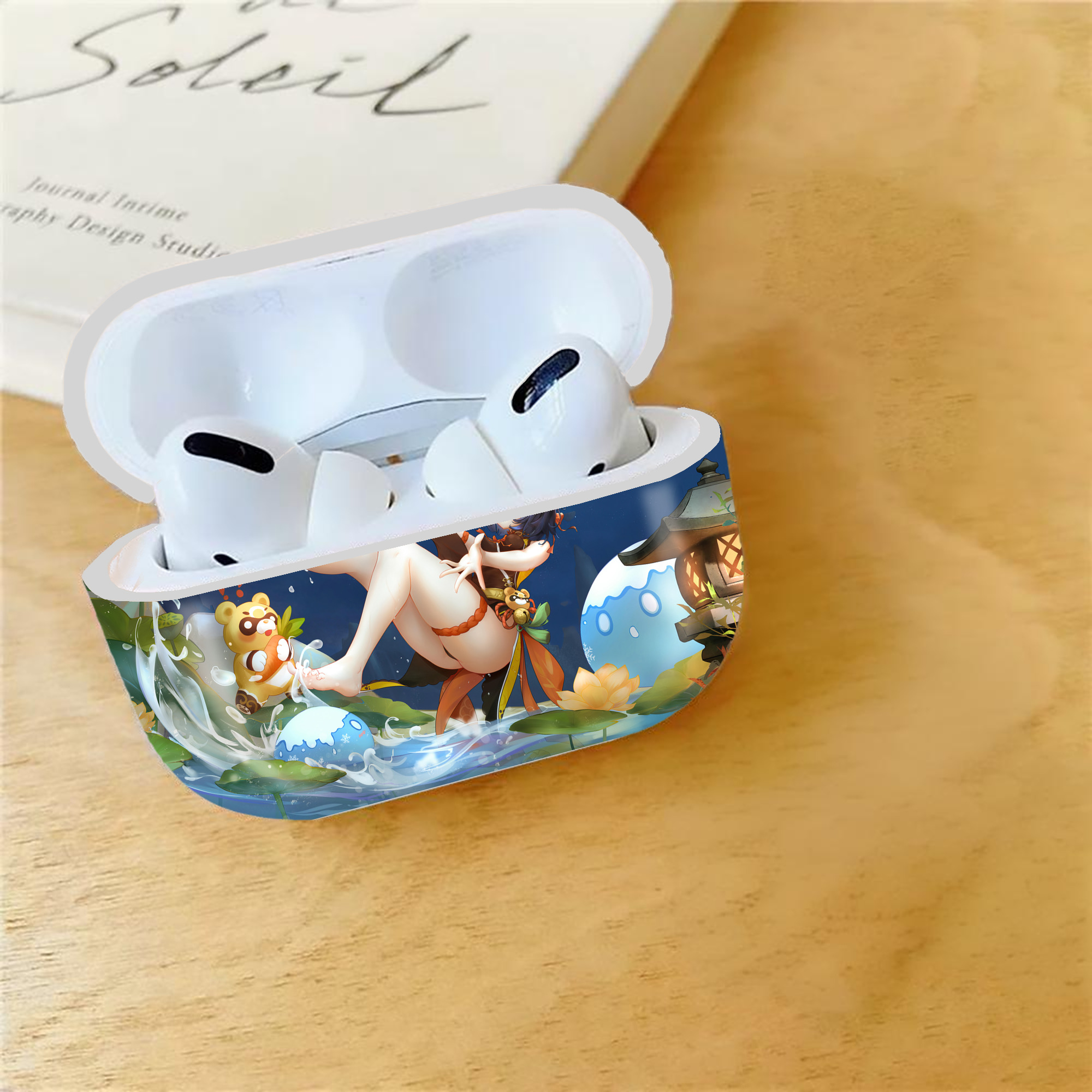 げんし神 genshin 【AirPods Pro用】ハードシェル保護ケース 耐衝撃・防指紋・カラビナ付き商品仕様