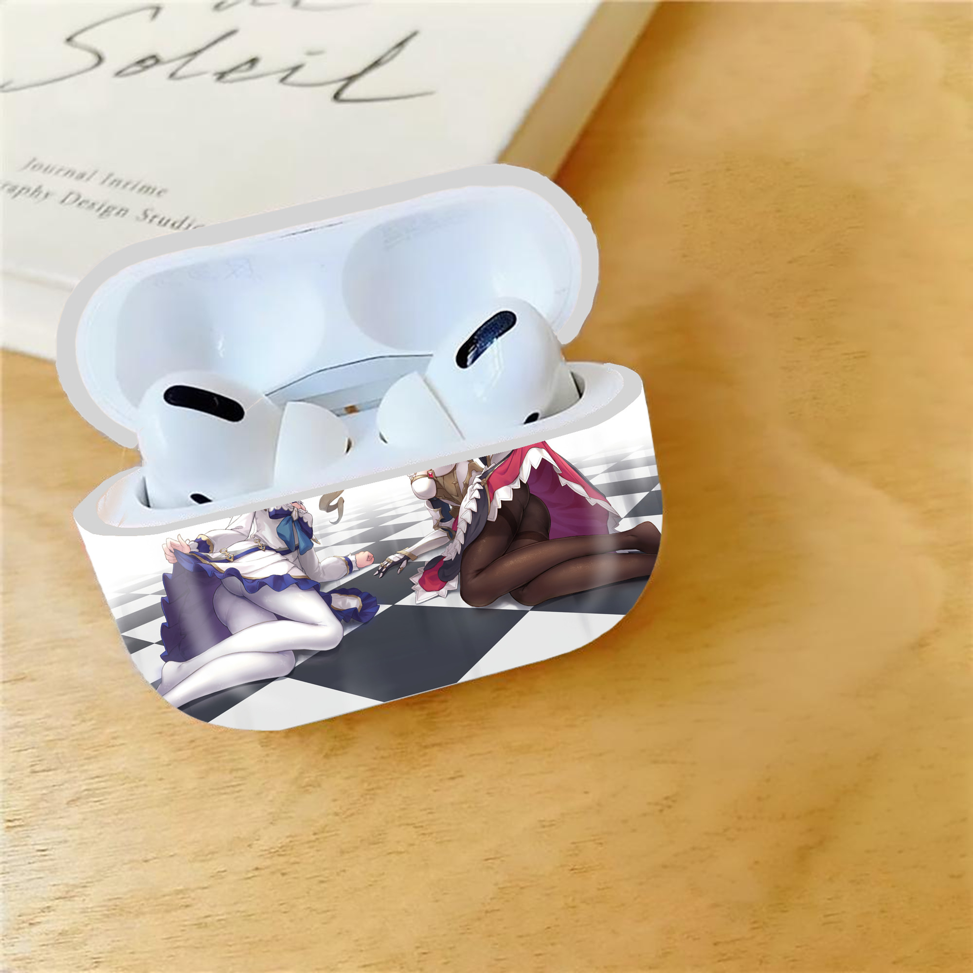 げんし神 genshin 【AirPods Pro用】ハードシェル保護ケース 耐衝撃・防指紋・カラビナ付き商品仕様