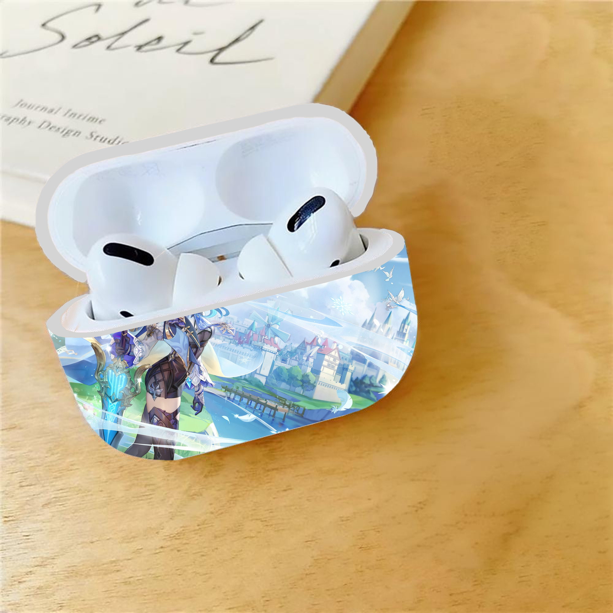げんし神 genshin 【AirPods Pro用】ハードシェル保護ケース 耐衝撃・防指紋・カラビナ付き商品仕様