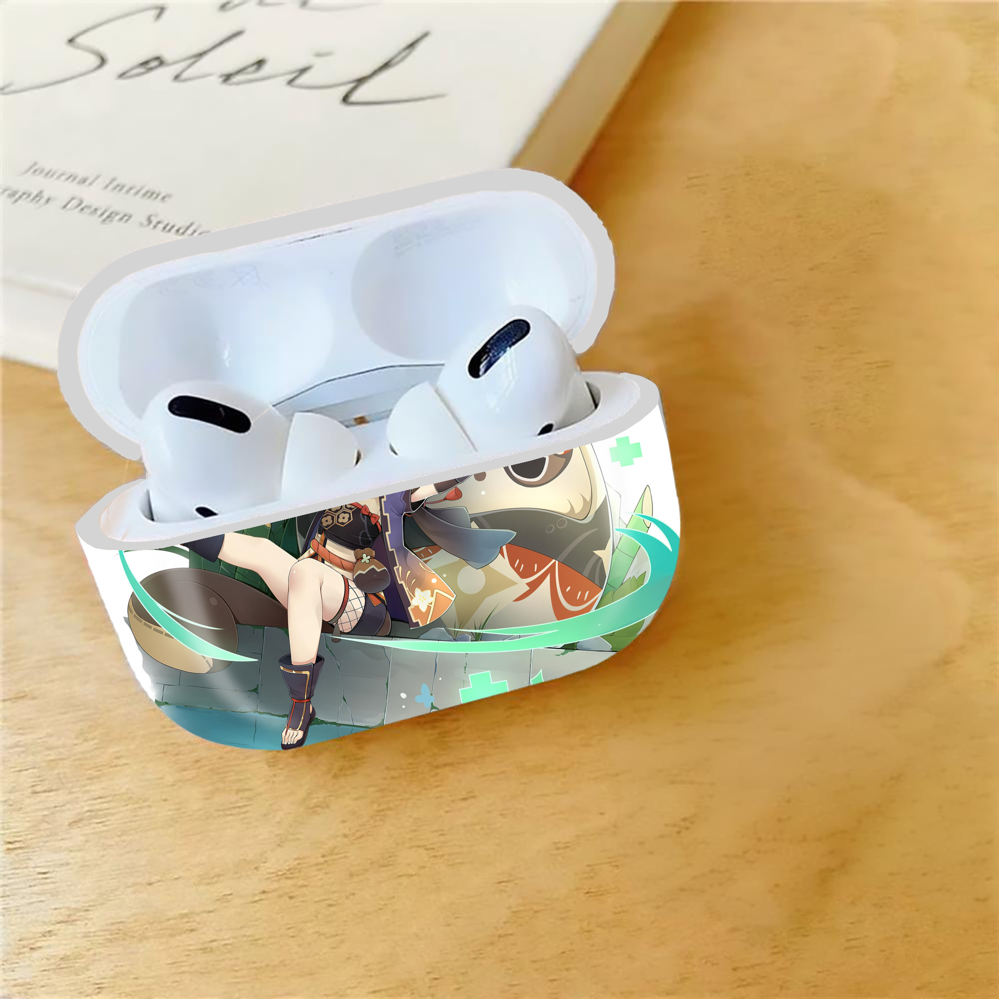 げんし神 genshin 【AirPods Pro用】ハードシェル保護ケース 耐衝撃・防指紋・カラビナ付き商品仕様