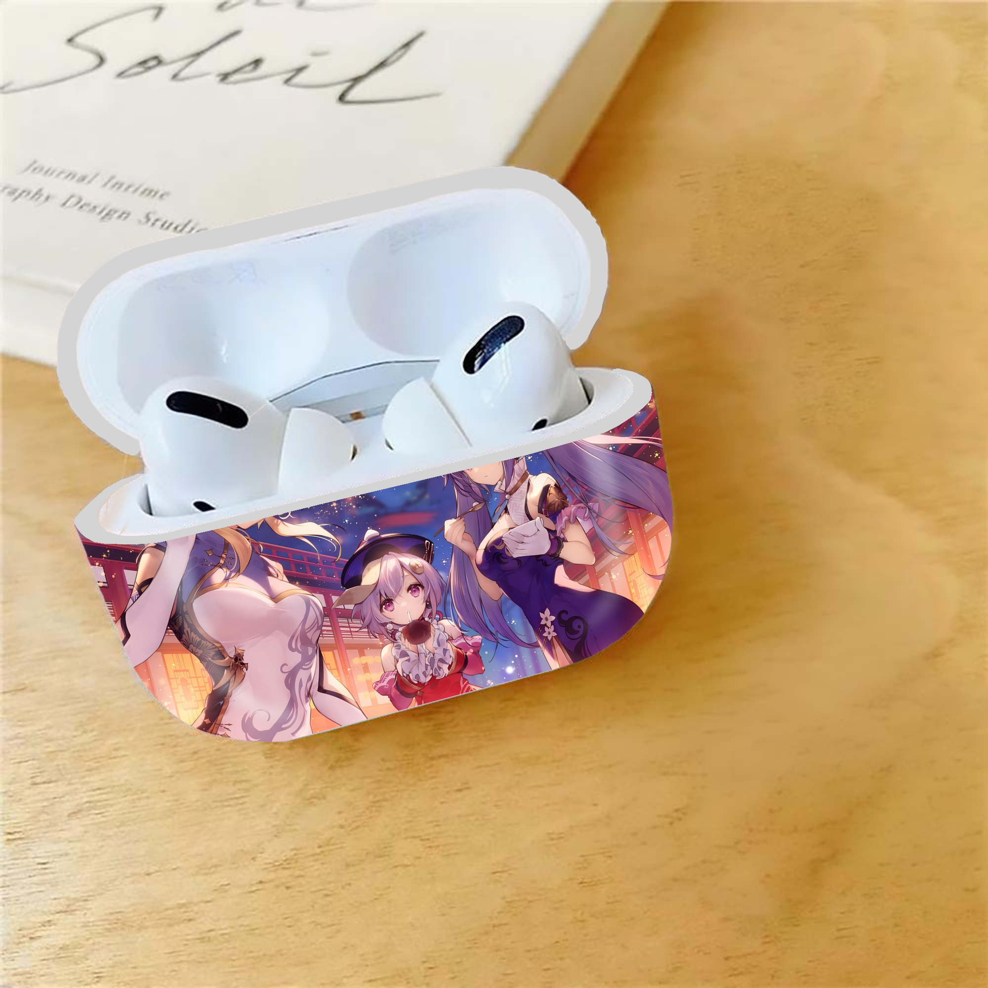 げんし神 genshin 【AirPods Pro用】ハードシェル保護ケース 耐衝撃・防指紋・カラビナ付き商品仕様