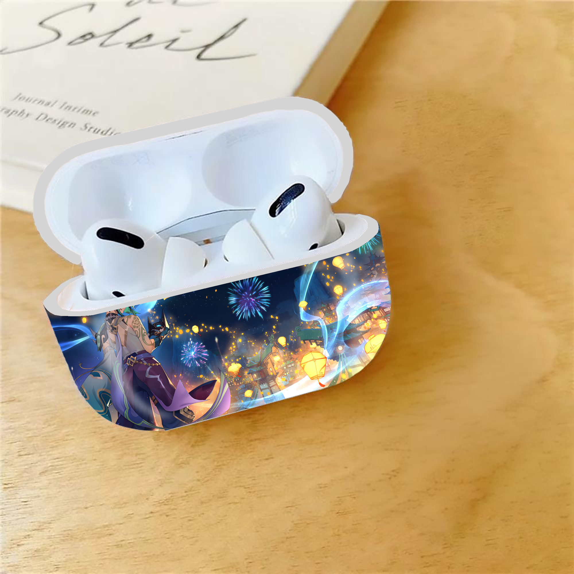 げんし神 genshin 【AirPods Pro用】ハードシェル保護ケース 耐衝撃・防指紋・カラビナ付き商品仕様