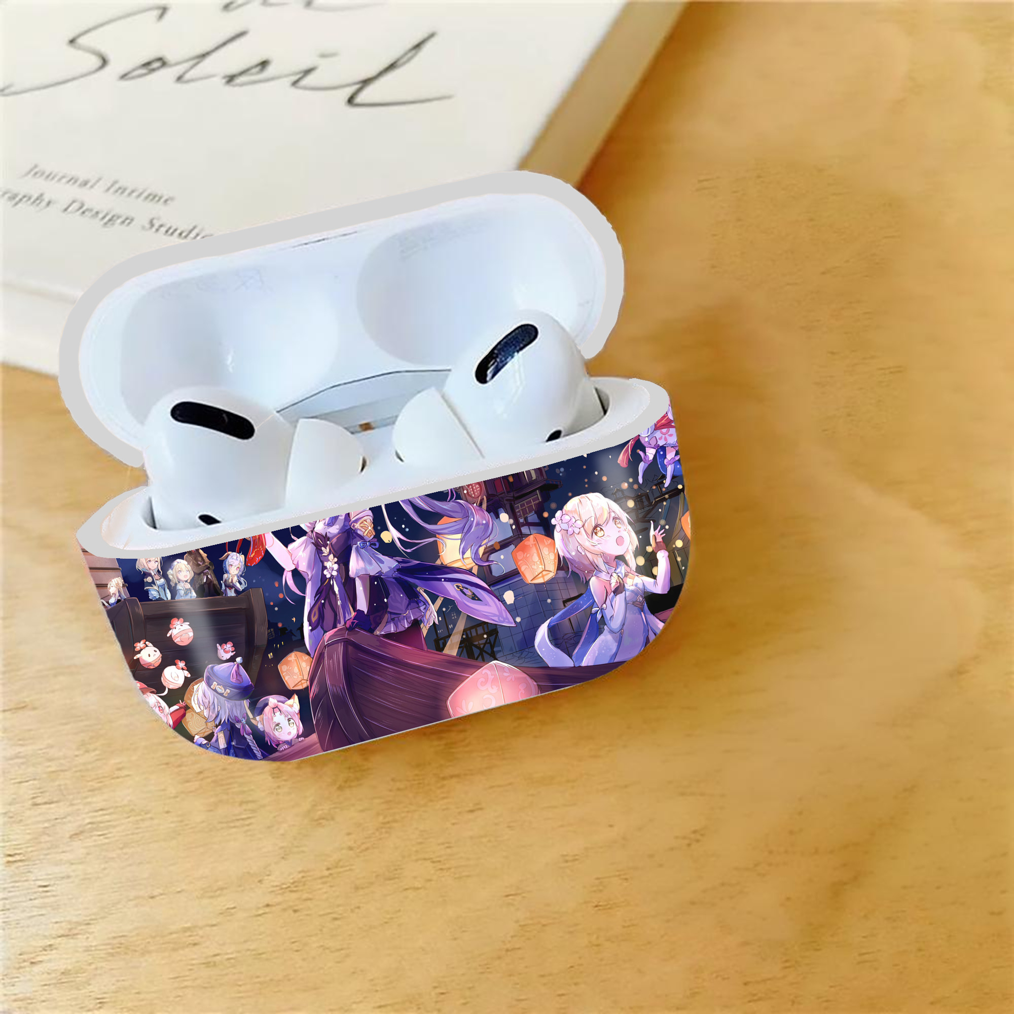 げんし神 genshin 【AirPods Pro用】ハードシェル保護ケース 耐衝撃・防指紋・カラビナ付き商品仕様