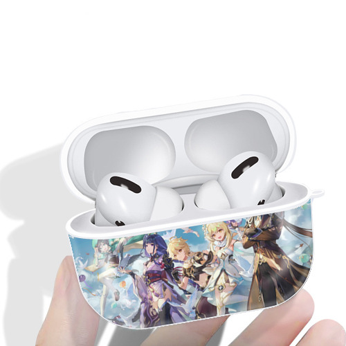 げんし神 genshin 【AirPods Pro用】ハードシェル保護ケース 耐衝撃・防指紋・カラビナ付き商品仕様