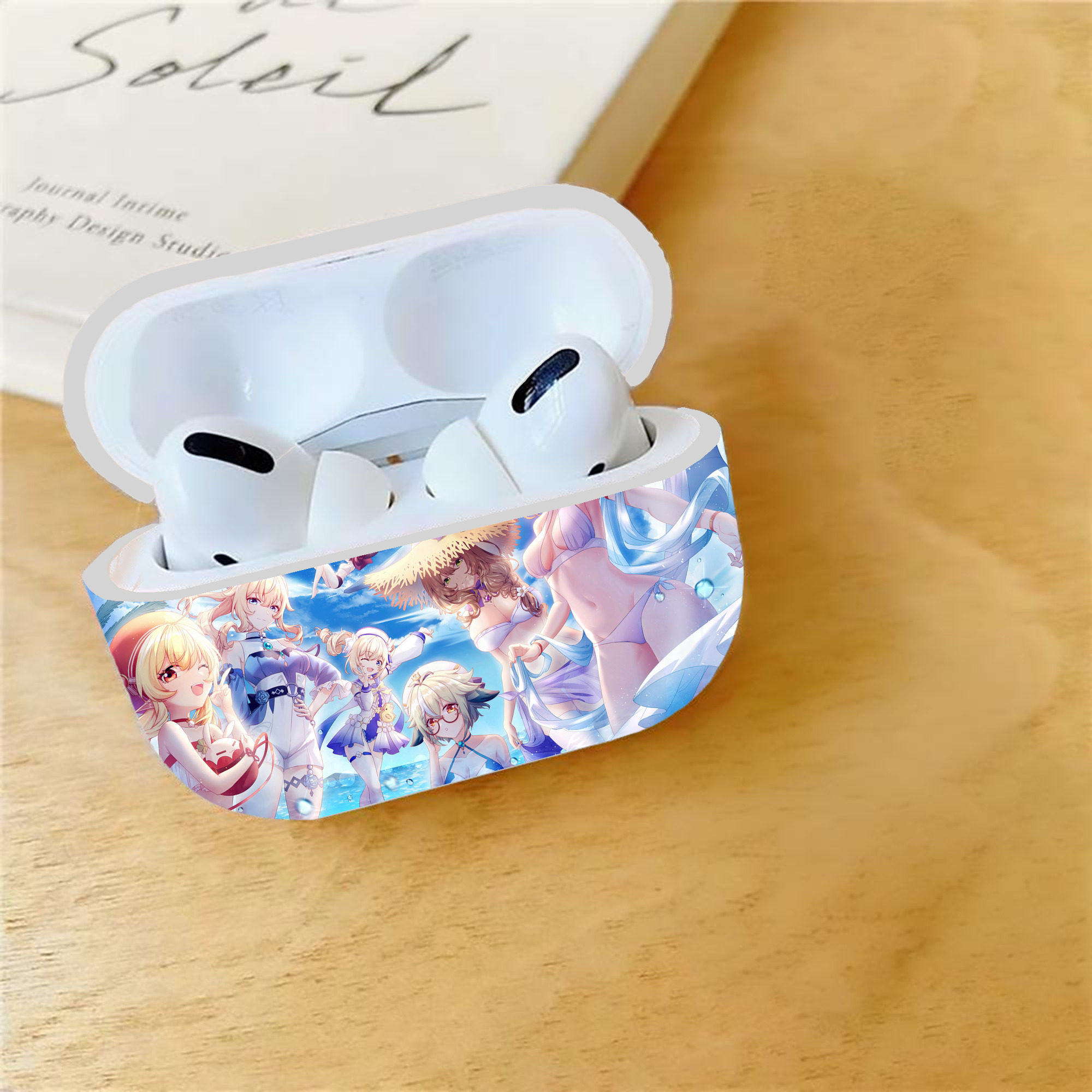 げんし神 genshin 【AirPods Pro用】ハードシェル保護ケース 耐衝撃・防指紋・カラビナ付き商品仕様