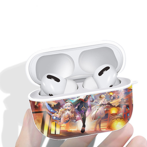 げんし神 genshin 【AirPods Pro用】ハードシェル保護ケース 耐衝撃・防指紋・カラビナ付き商品仕様