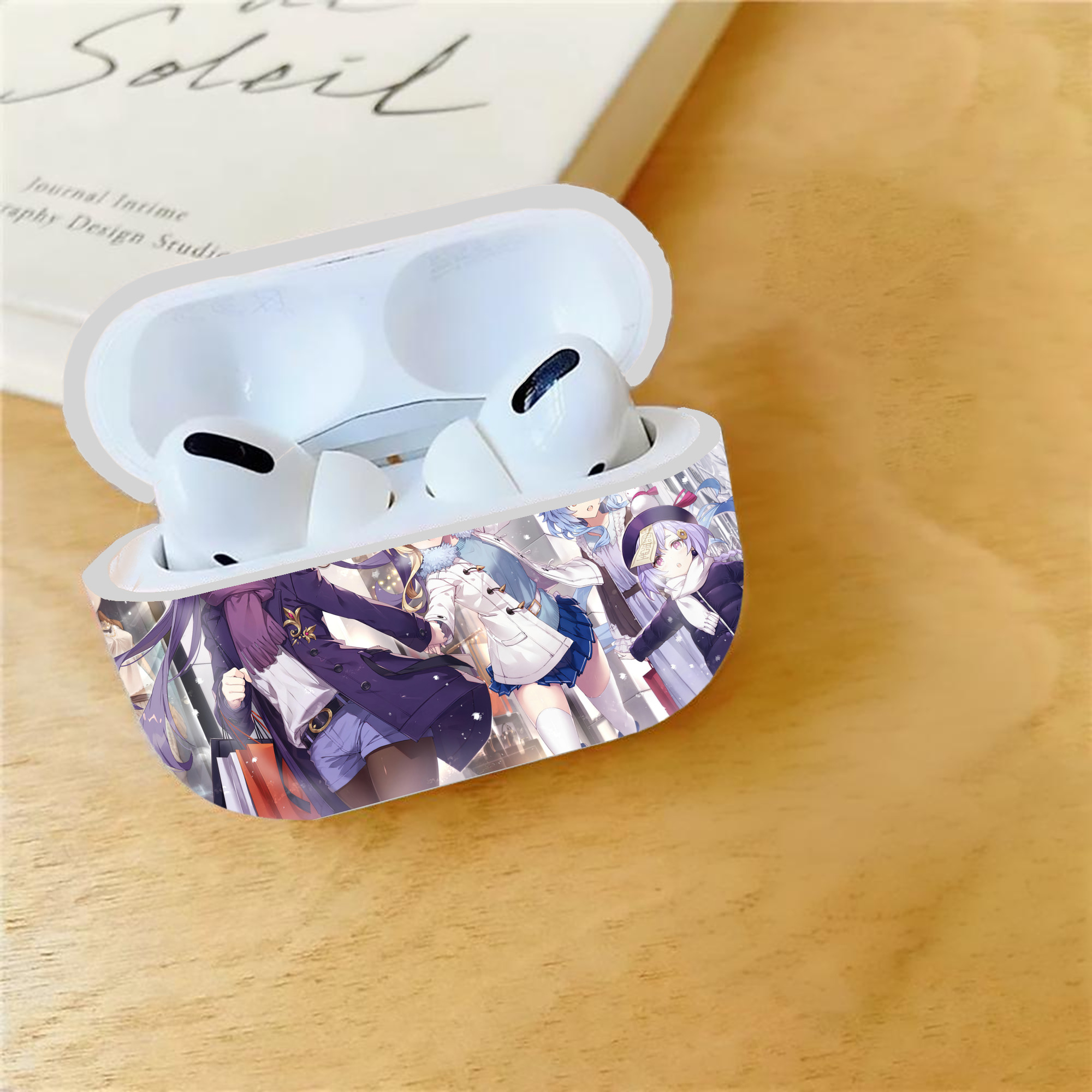 げんし神 genshin 【AirPods Pro用】ハードシェル保護ケース 耐衝撃・防指紋・カラビナ付き商品仕様