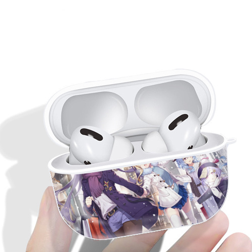 げんし神 genshin 【AirPods Pro用】ハードシェル保護ケース 耐衝撃・防指紋・カラビナ付き商品仕様