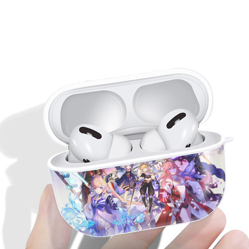 げんし神 genshin 【AirPods Pro用】ハードシェル保護ケース 耐衝撃・防指紋・カラビナ付き商品仕様