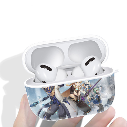 げんし神 genshin 【AirPods Pro用】ハードシェル保護ケース 耐衝撃・防指紋・カラビナ付き商品仕様
