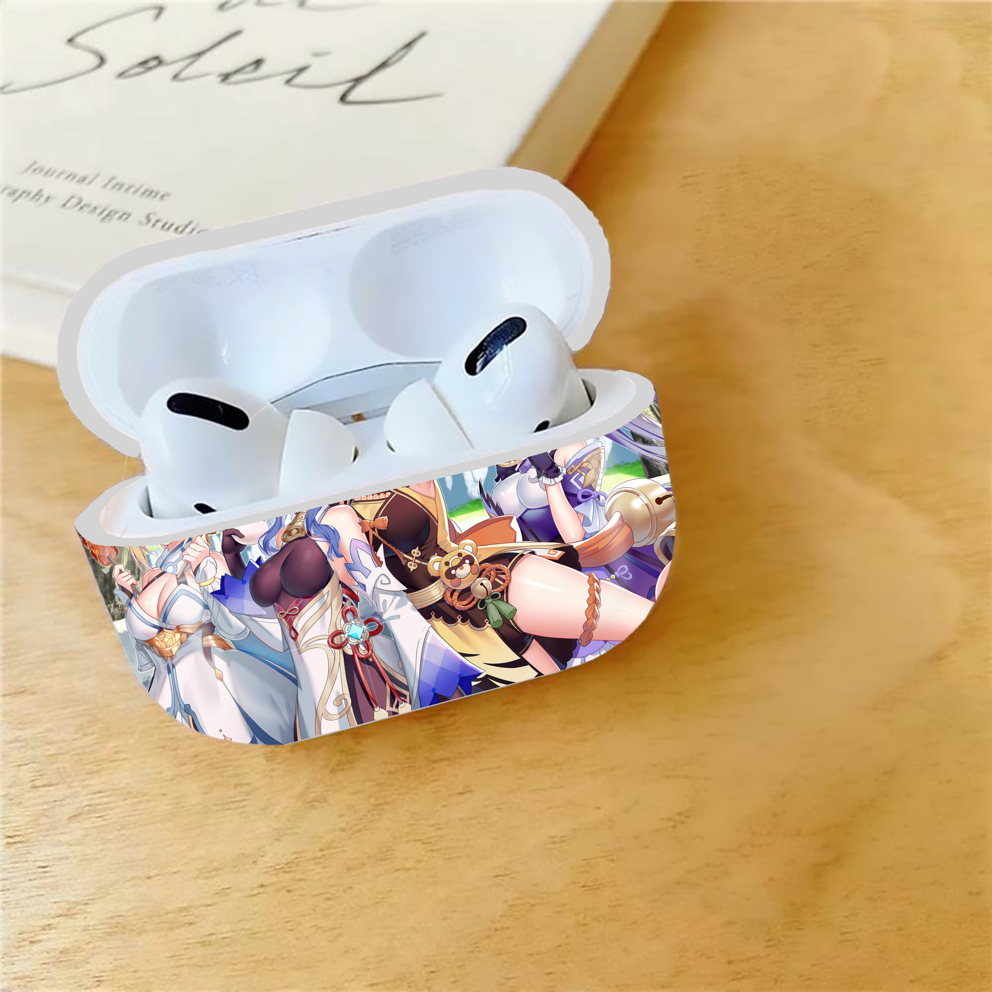 げんし神 genshin 【AirPods Pro用】ハードシェル保護ケース 耐衝撃・防指紋・カラビナ付き商品仕様