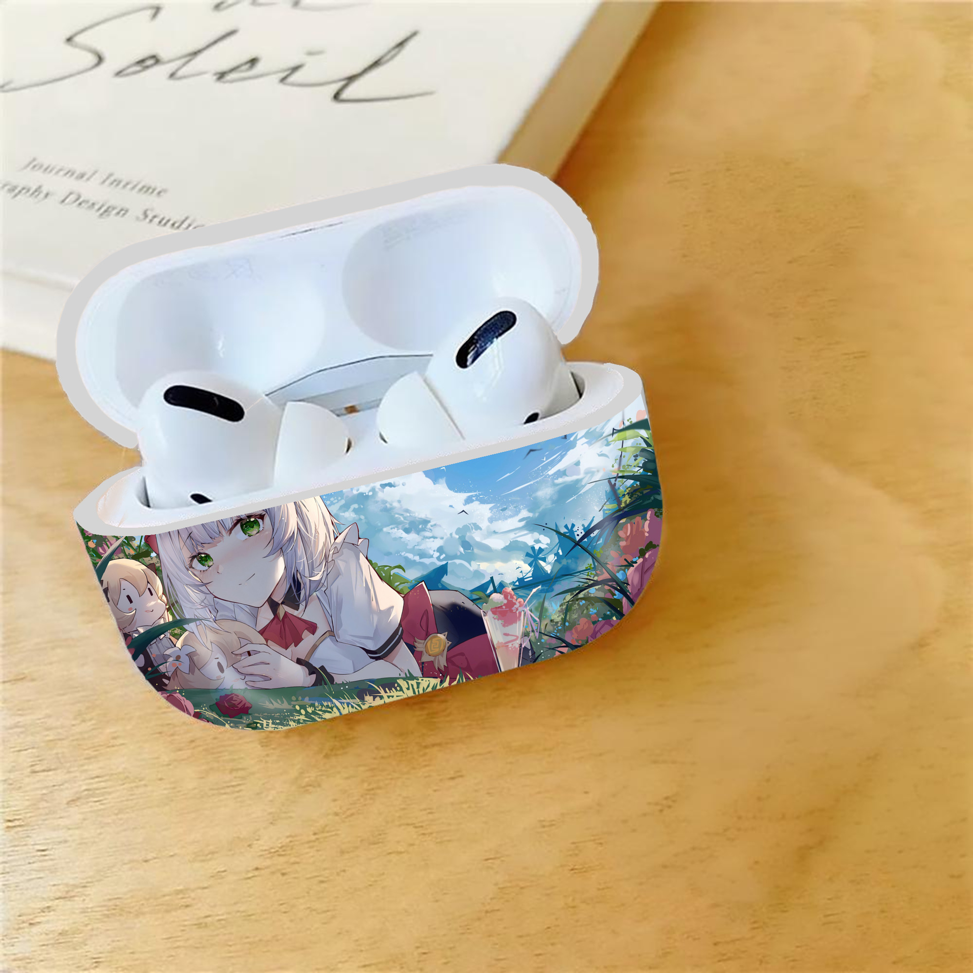 げんし神 genshin 【AirPods Pro用】ハードシェル保護ケース 耐衝撃・防指紋・カラビナ付き商品仕様
