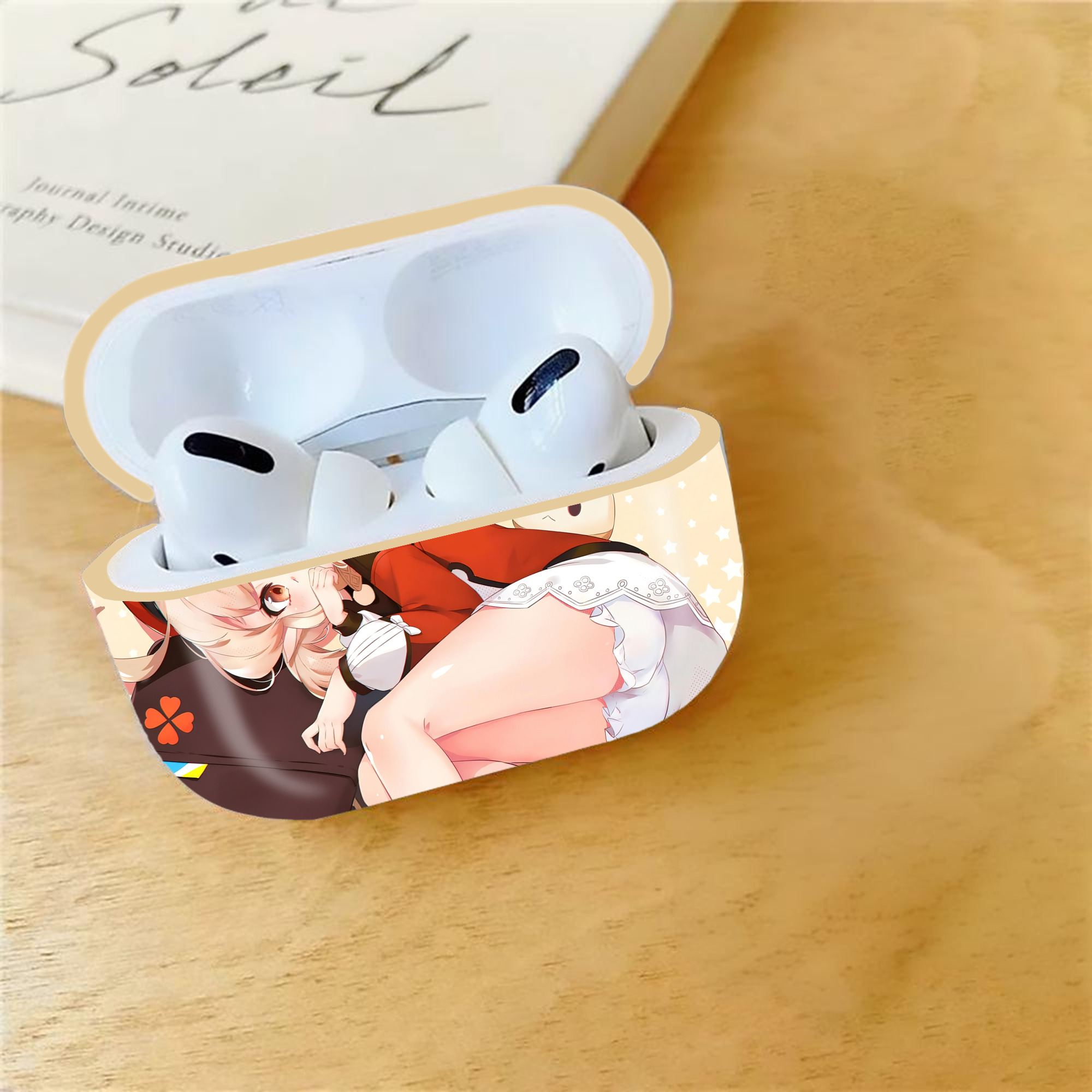 げんし神 genshin 【AirPods Pro用】ハードシェル保護ケース｜耐衝撃・防指紋・カラビナ付き商品仕様